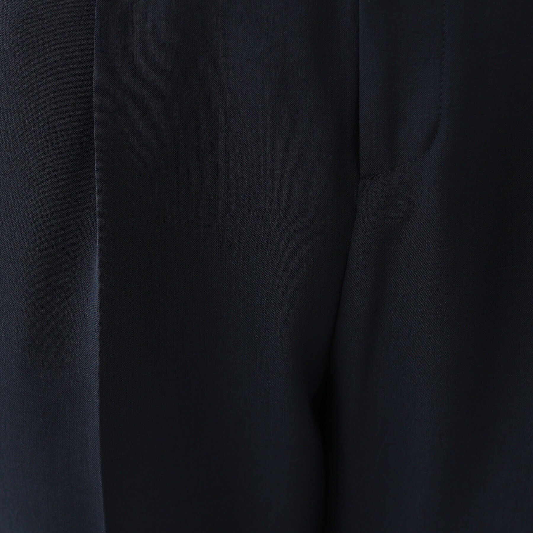 INDIVI「【定番スーツ／UVケア／洗える】ウール調タックテーパードパンツ」|スーツ|