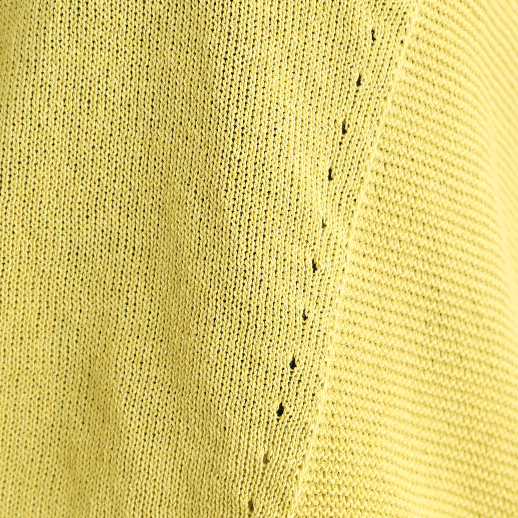 INDIVI「【洗える／サマーニット】無縫製ペーパーヤーンアシメ編地ニット」|ニット・セーター|