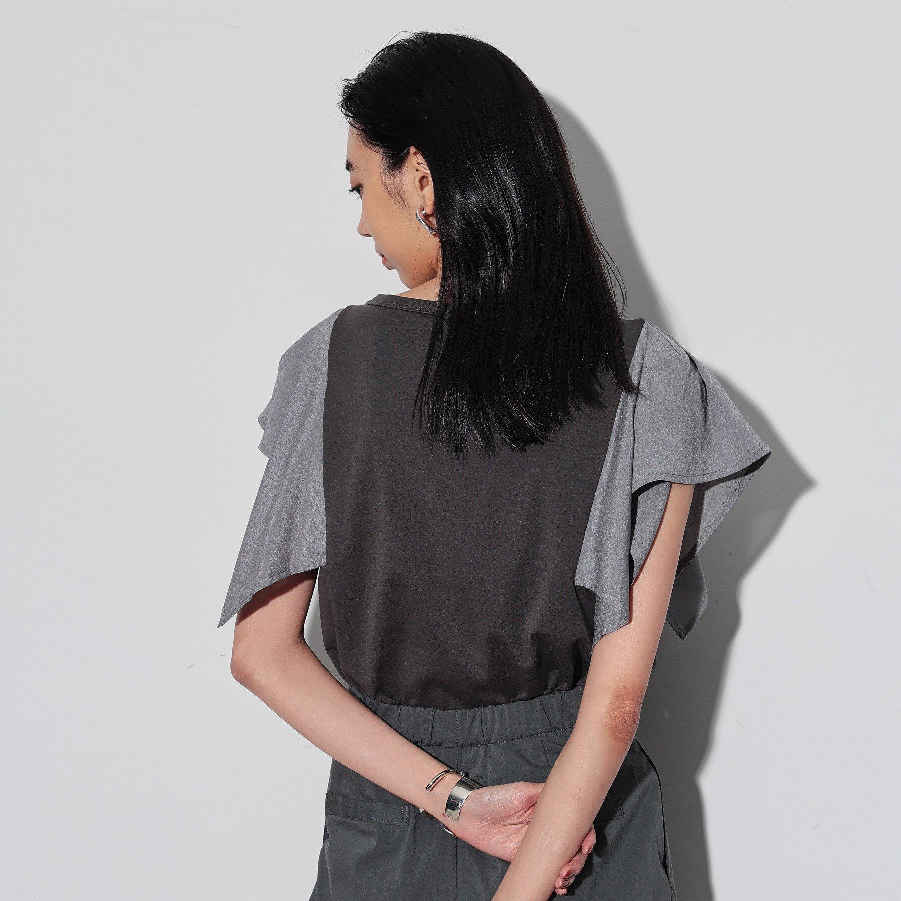 GALLEST「ハンカチーフスリーブTシャツ」|Tシャツ・カットソー|