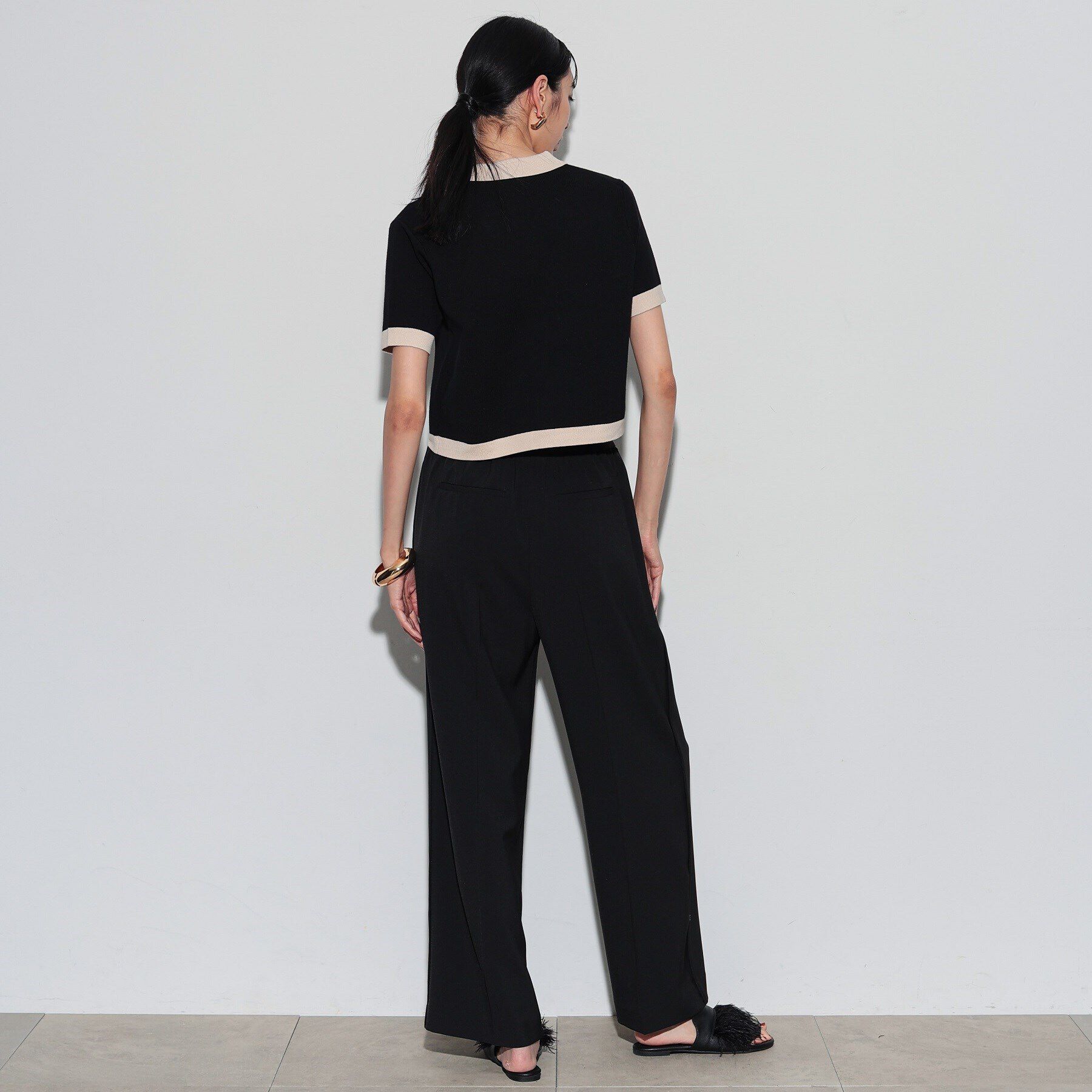 GALLEST「イージーストレートワイドパンツ」|その他|