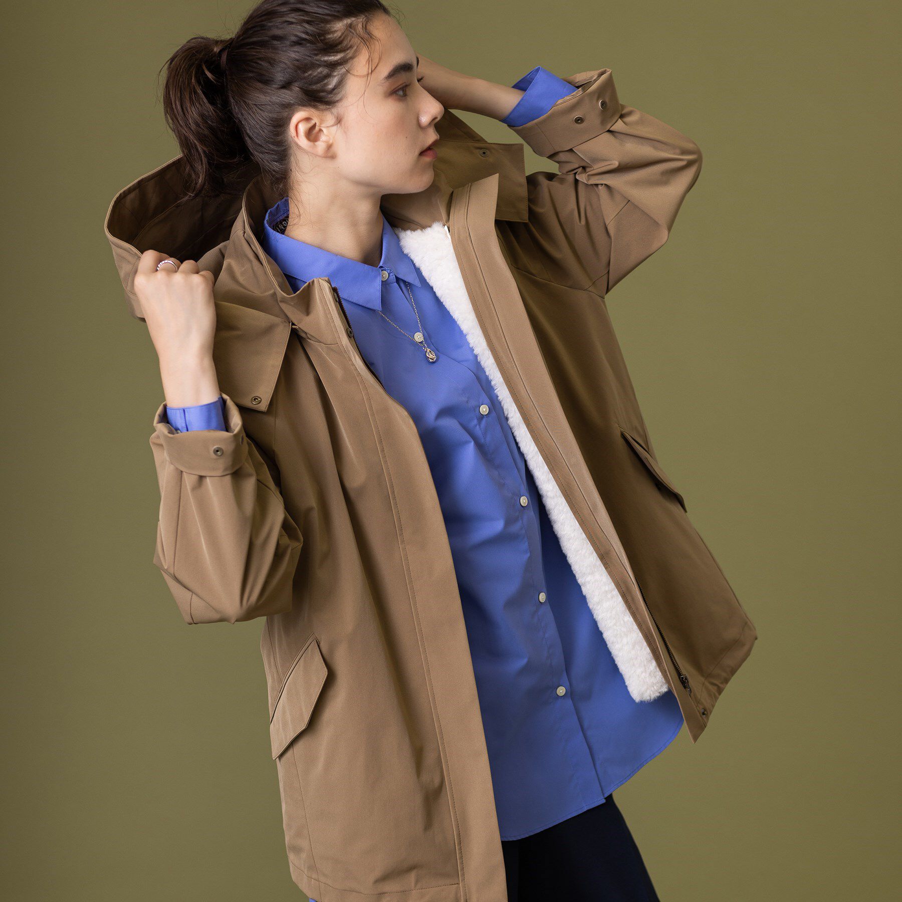 INDIVI「【ファーライナー付き/マルチWAY】マウンテンパーカ」|その他|