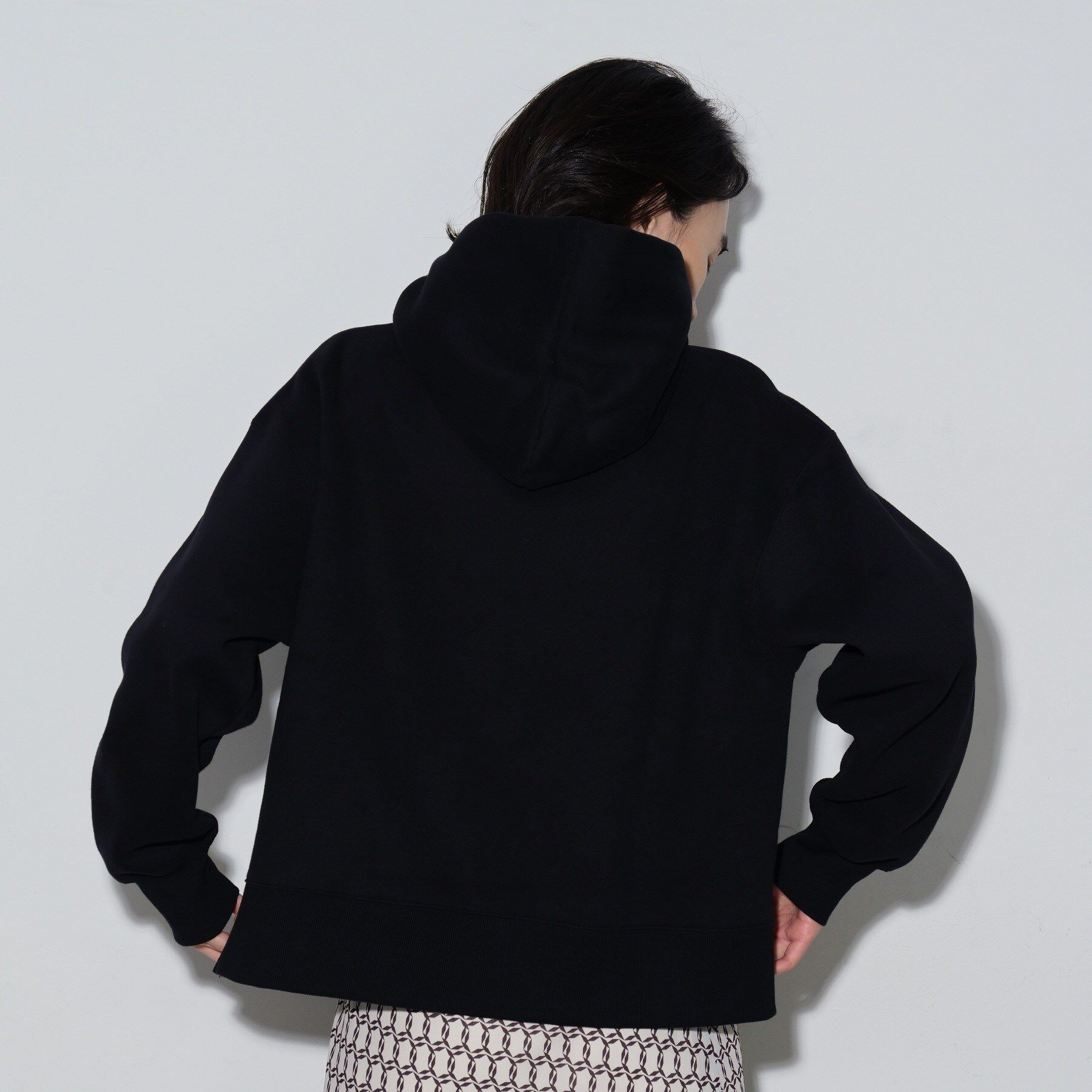 GALLEST「ロゴ裏毛フーディートップス」|パーカー|