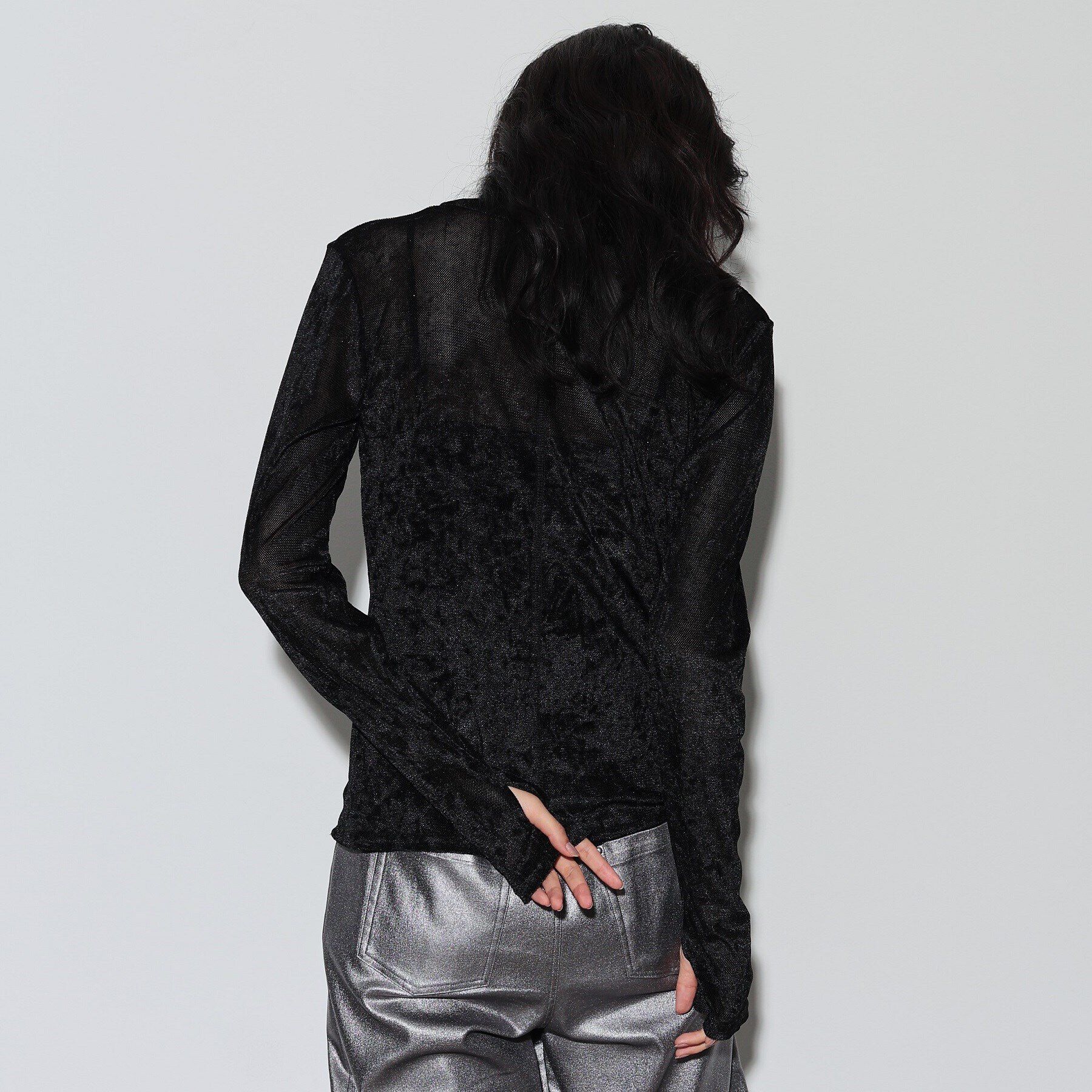 GALLEST「フロッキーチュールシアートップス」|Tシャツ・カットソー|