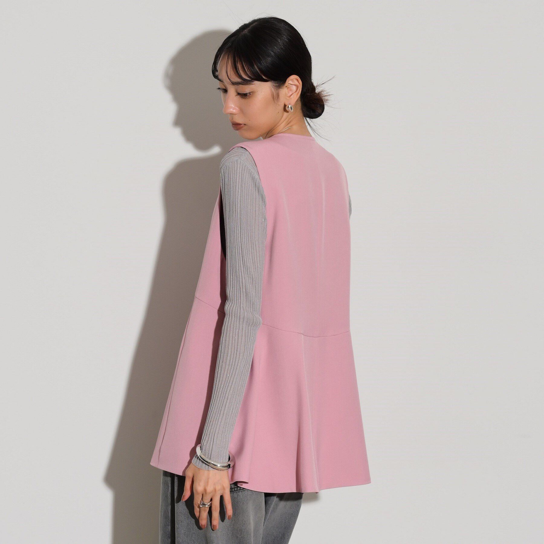 GALLEST「ぺプラムジレ」|ベスト・ジレ|