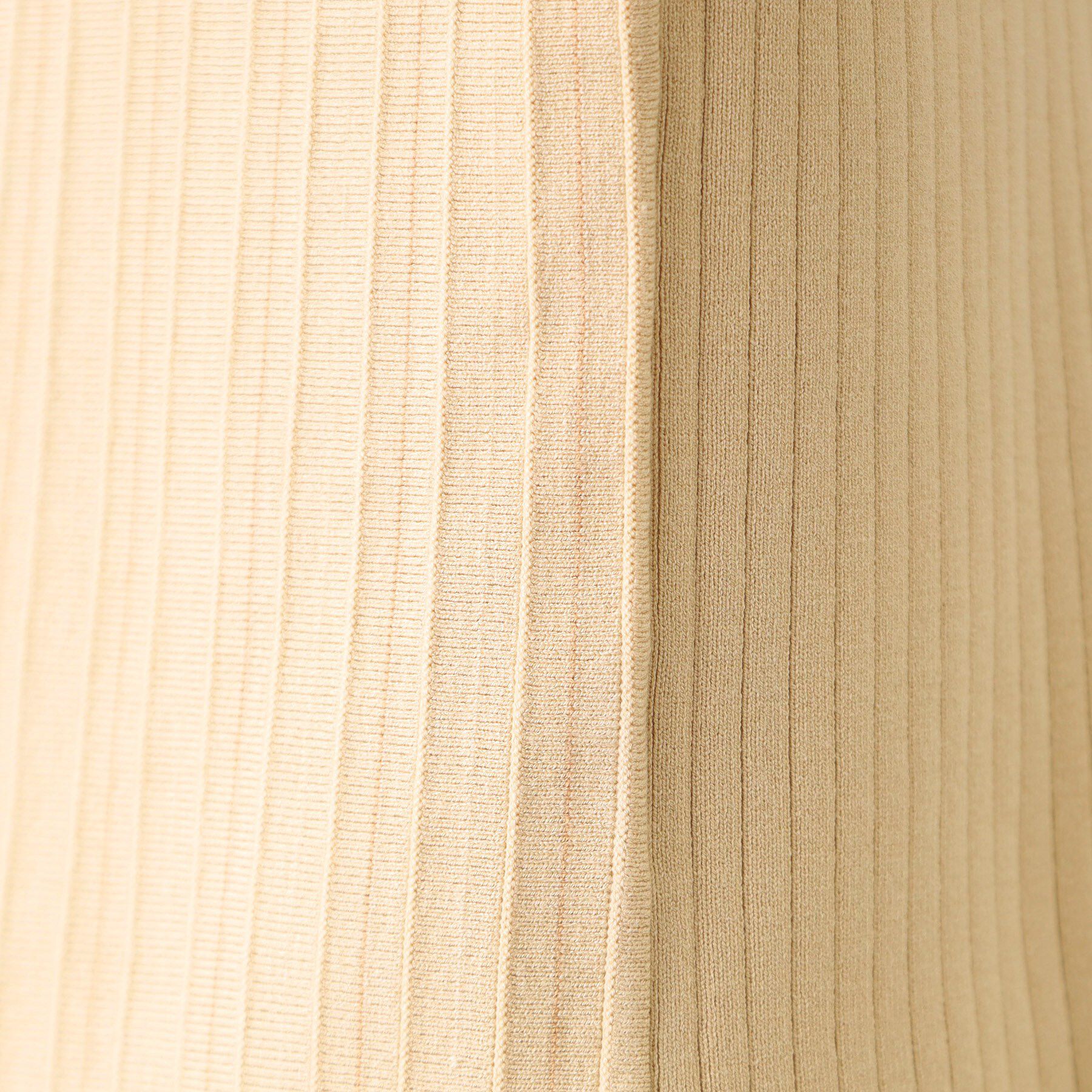 INDIVI「【洗える/SETUP可能】Vネックストライプ柄ニットプルオーバー」|ニット・セーター|