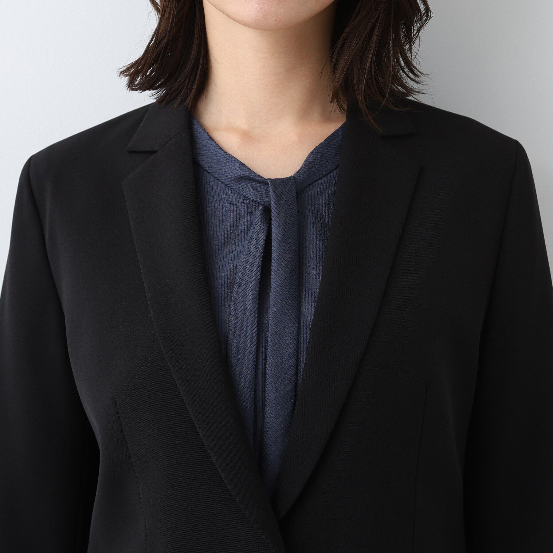 INDIVI「【洗える／UVケア／スーツ】ストレッチテーラードカラージャケット」|スーツ|