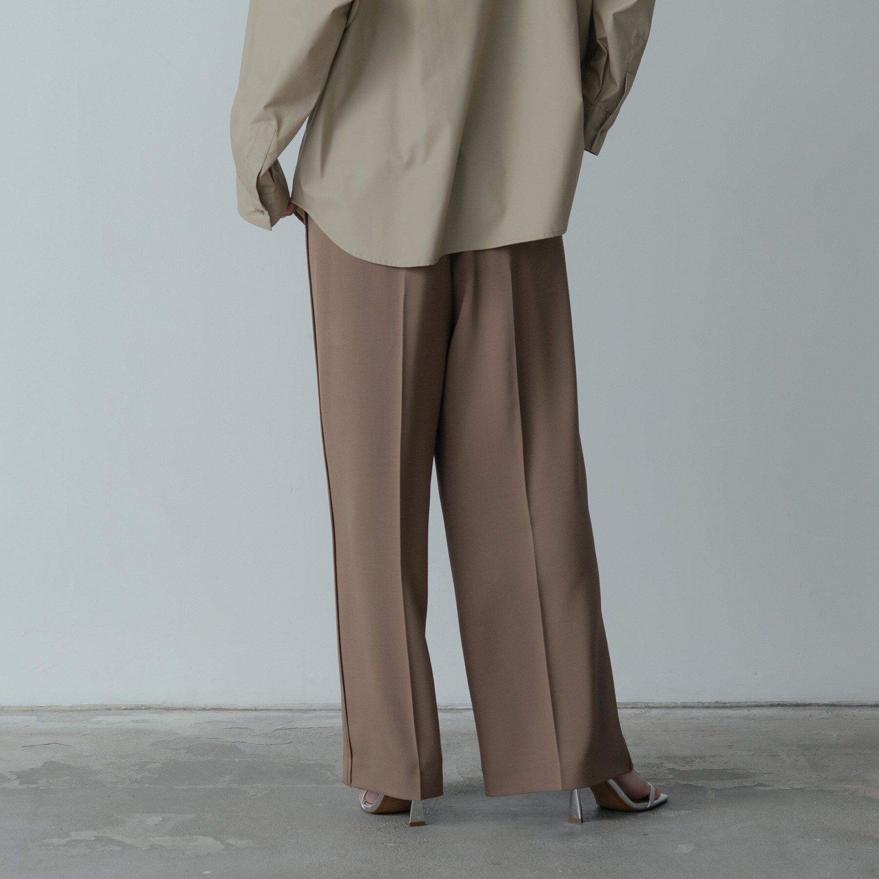 GALLEST「【セットアップ対応】イージーストレートワイドパンツ【カセット服／オケージョン／通勤】」|その他|