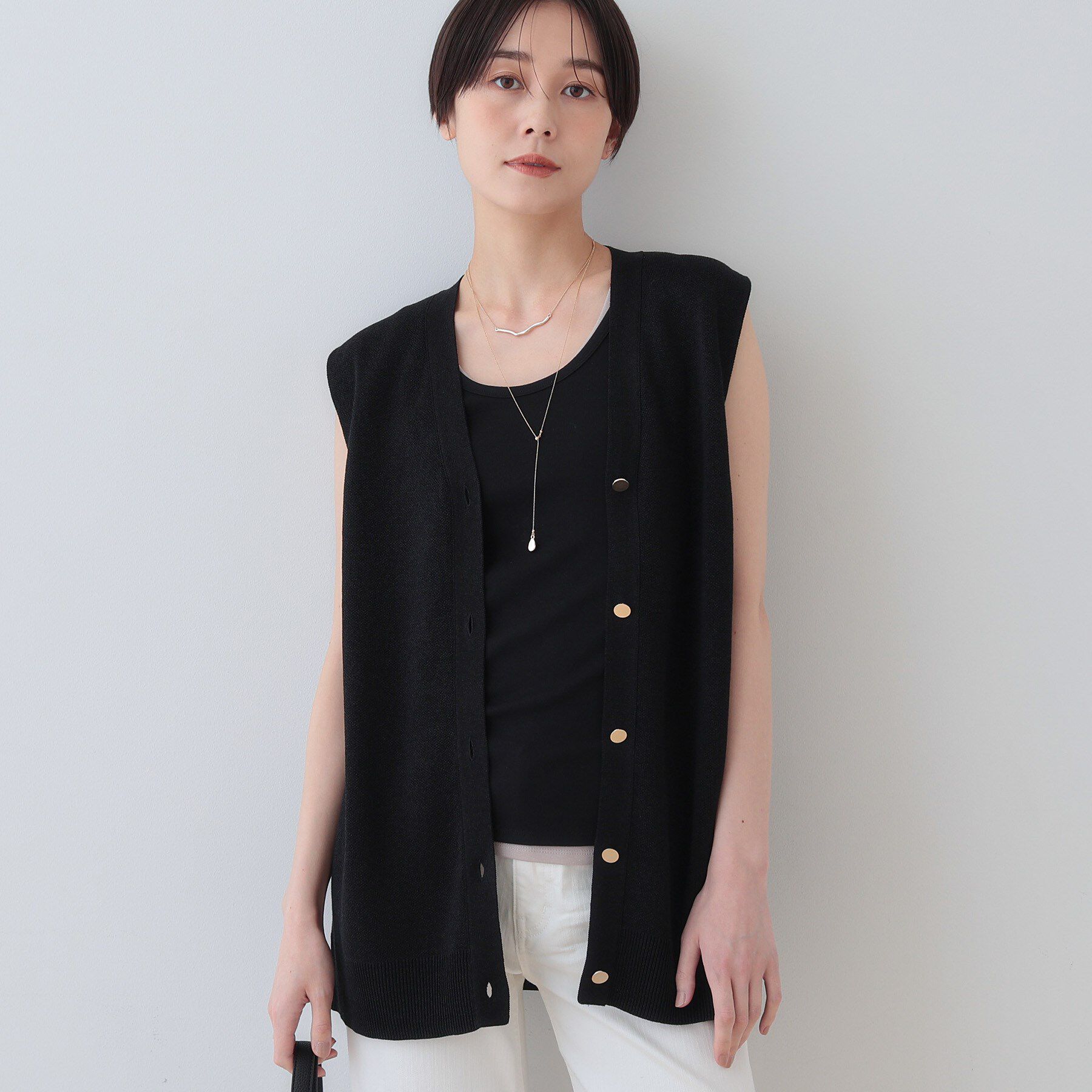 INDIVI「【洗える／前後2WAY】インナータンクトップ」|キャミソール|