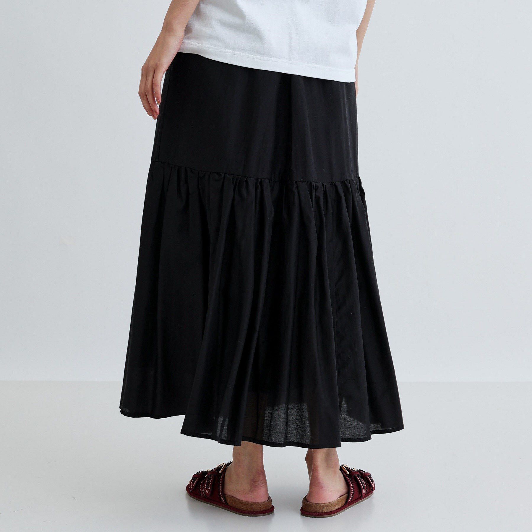 GALLEST「ティアードボイルスカート」|スカート|