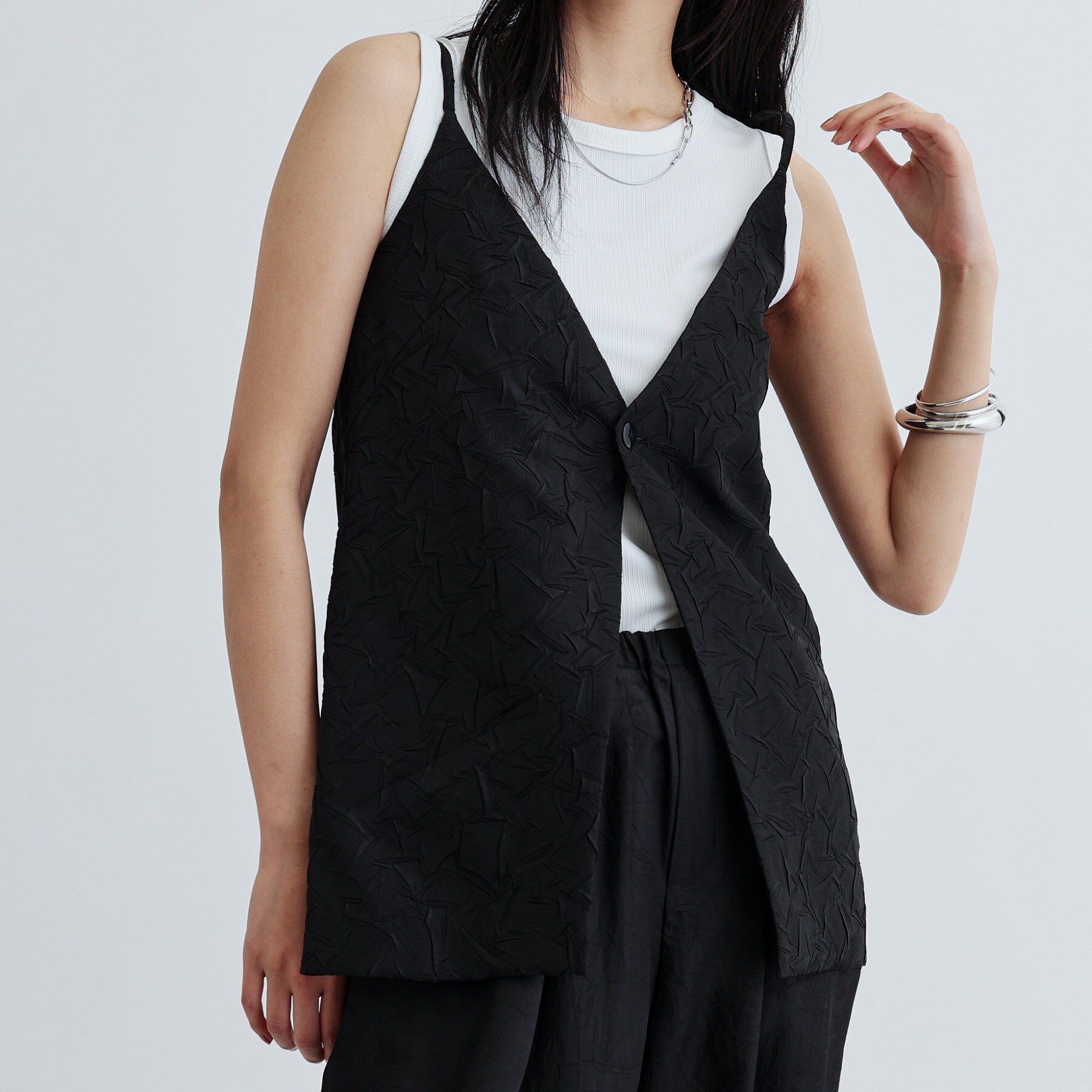 GALLEST「キャミソールジレ」|ベスト・ジレ|