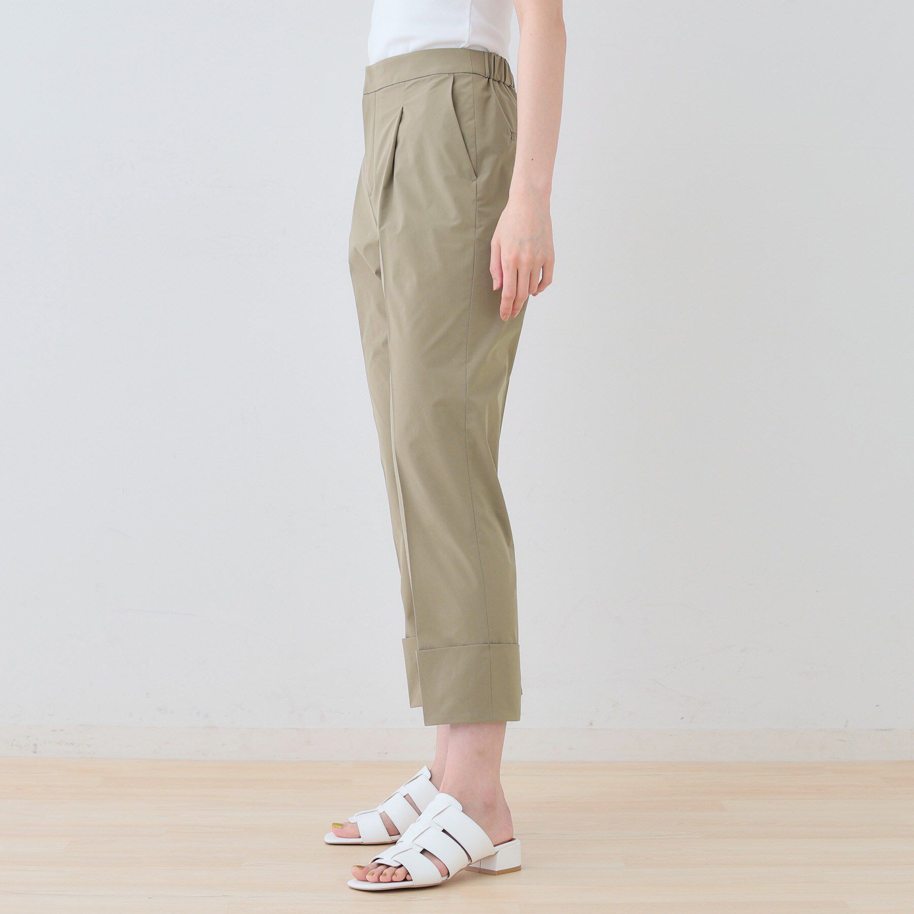 INDIVI「【通気性◎撥水／UV／SETUP可能】アクティブパンツ」|その他|