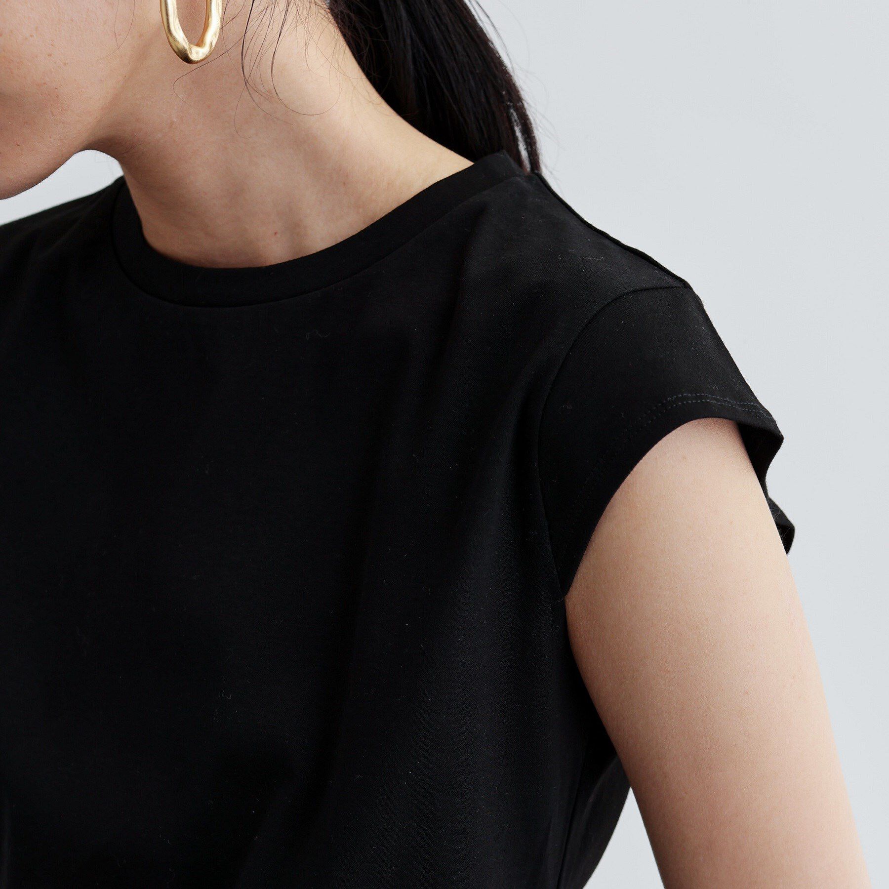 GALLEST「イレギュラーシャーリングヘムカットソー」|Tシャツ・カットソー|