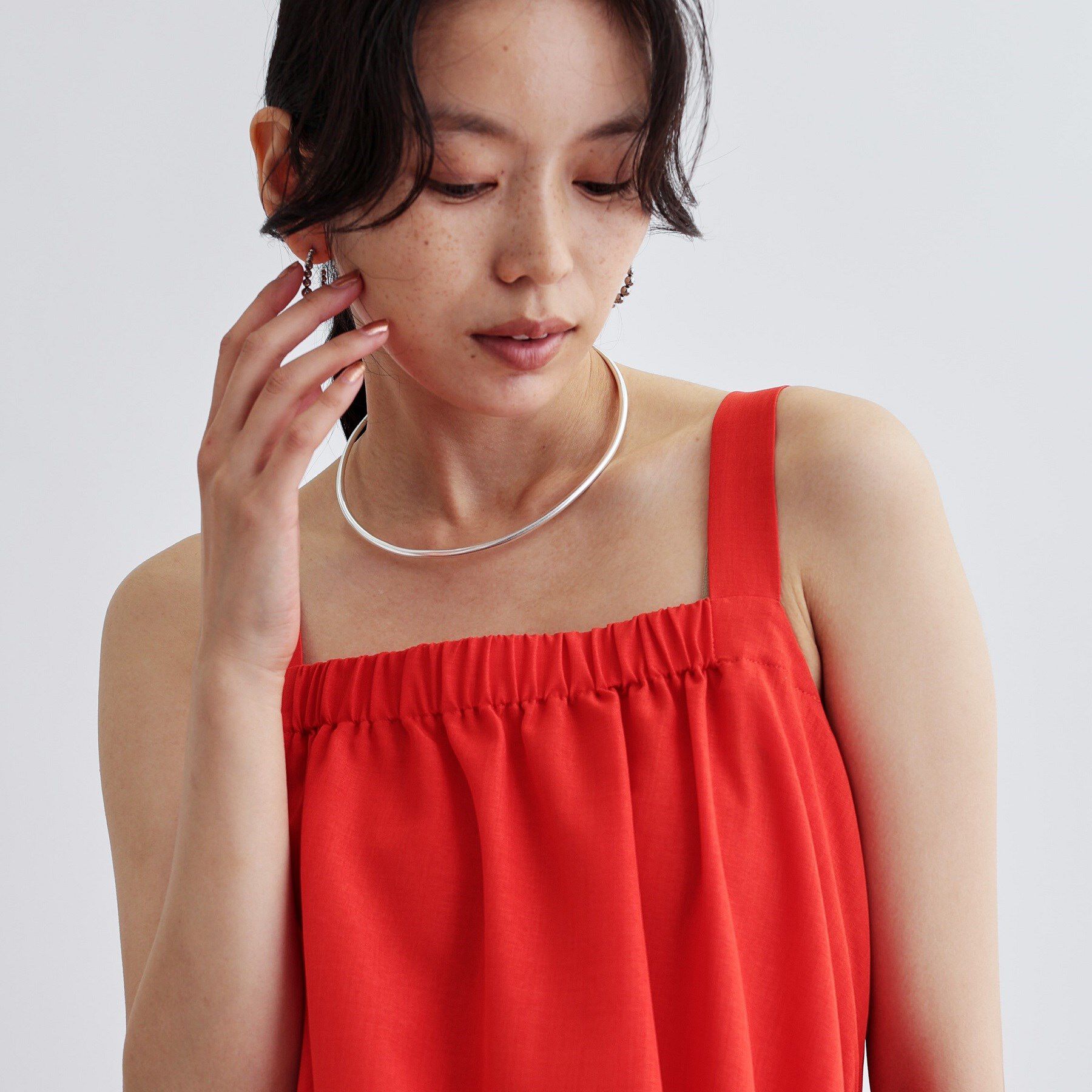 GALLEST「イレギュラーシャーリングワンピース」|ワンピース|