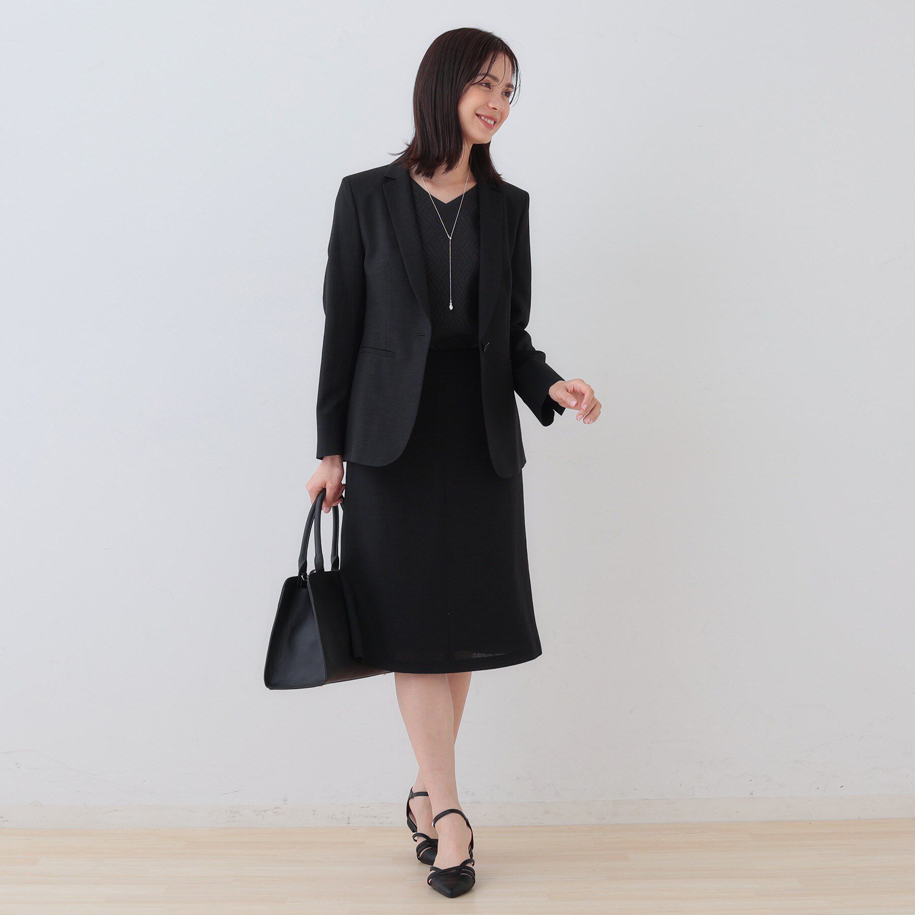 INDIVI「【日本製／インポート素材】フクレジャカードブラウス」|シャツ・ブラウス|