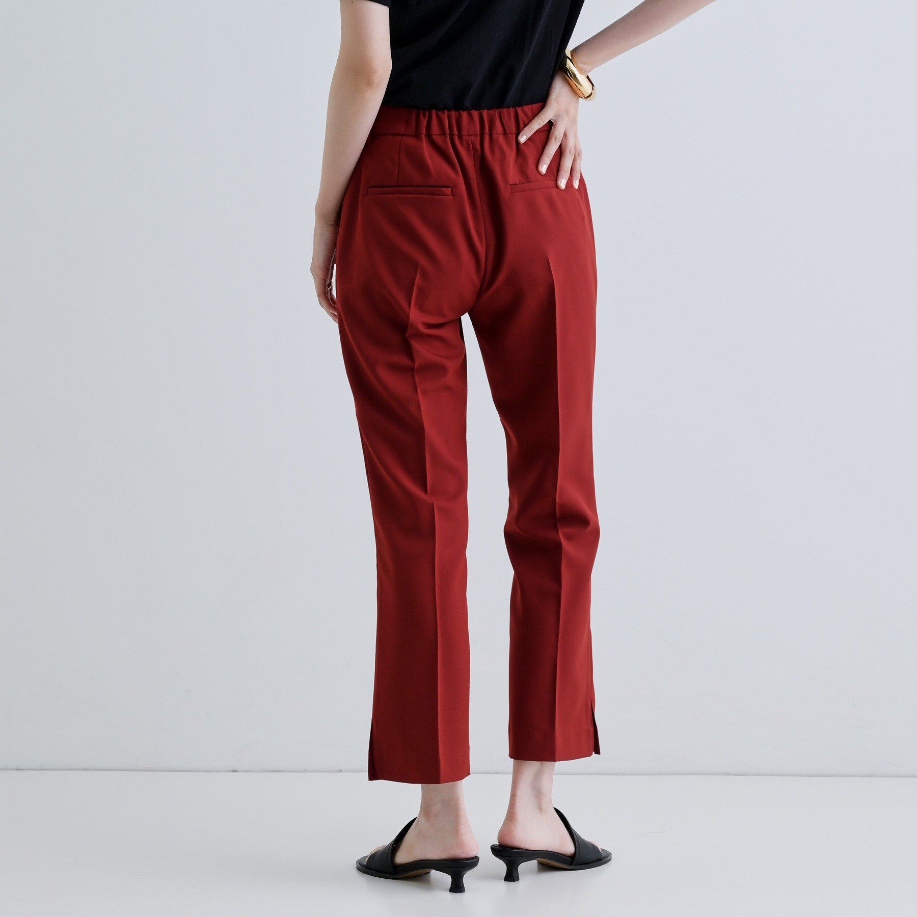 GALLEST「クロップドスリットパンツ」|その他|