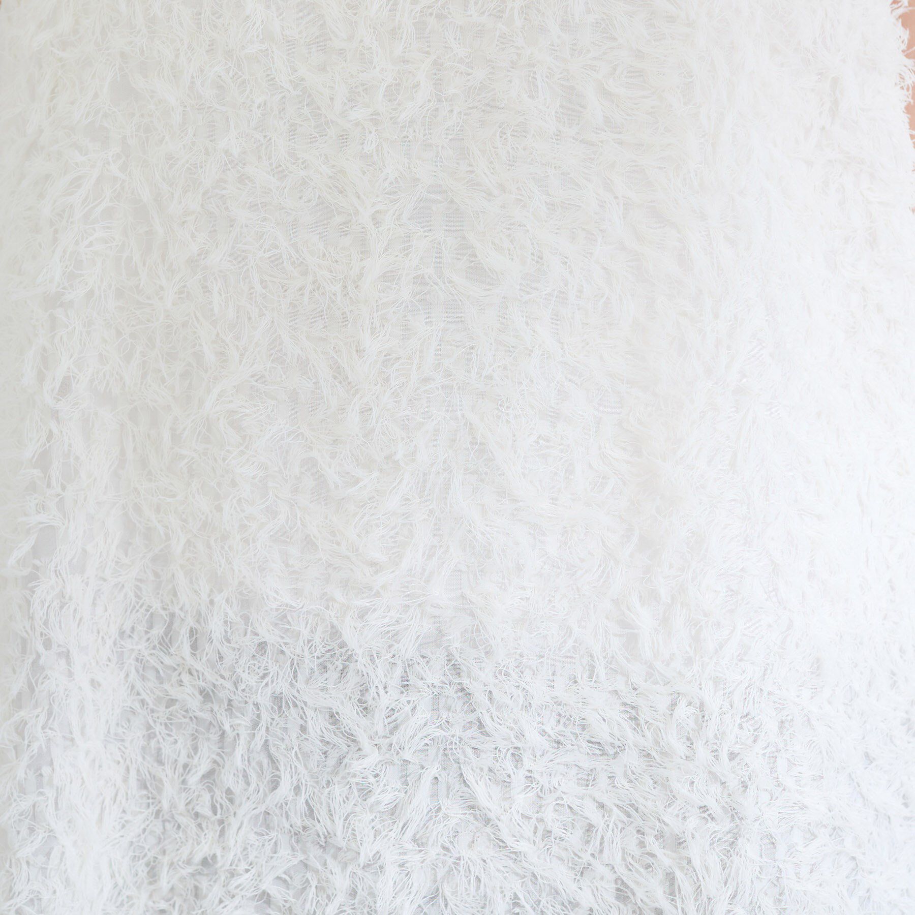 INDIVI「【インナーとしても活躍！】フリンジジャカードチュニック」|シャツ・ブラウス|