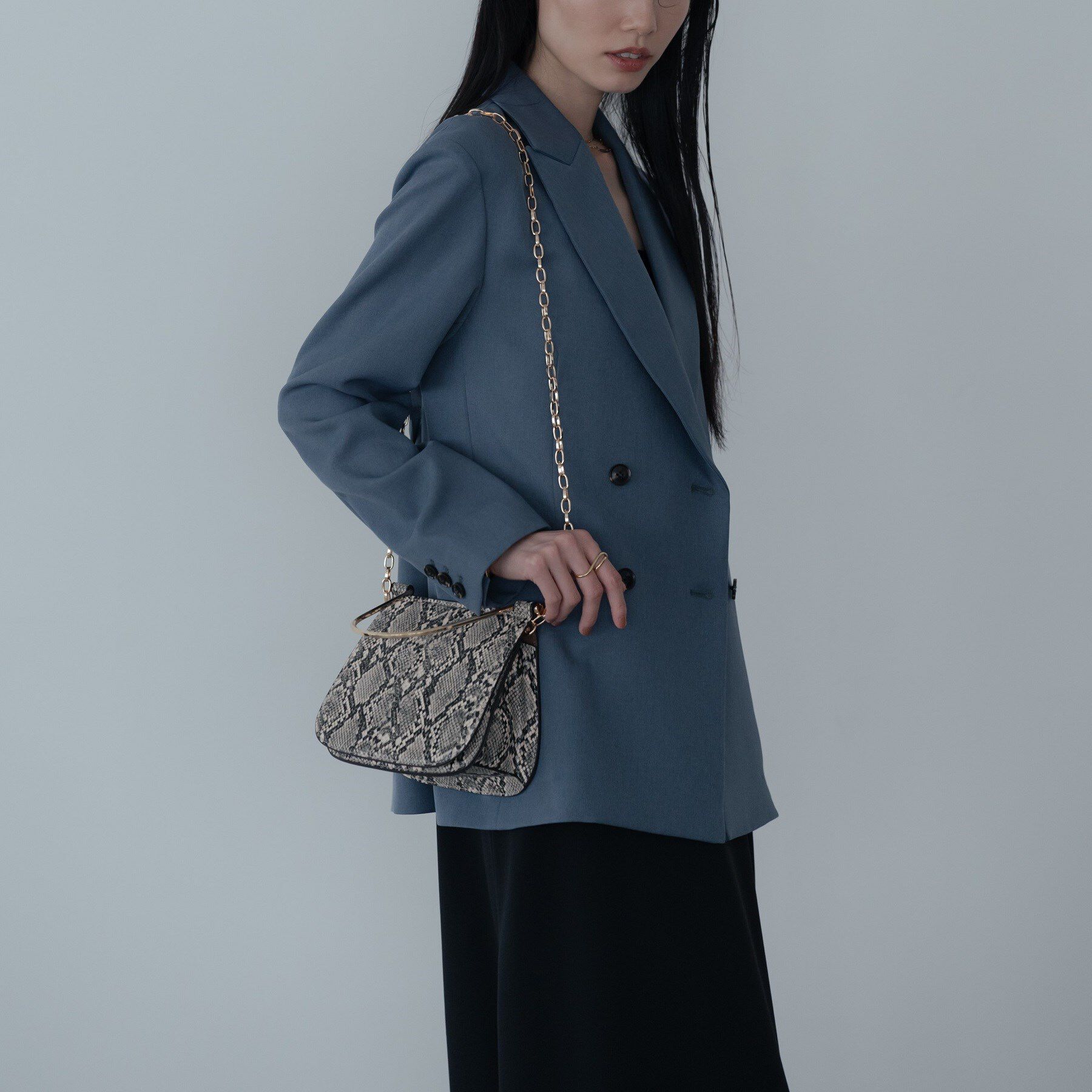 GALLEST「【LE VERNIS】Metal handle minibag」|ショルダー・メッセンジャー|