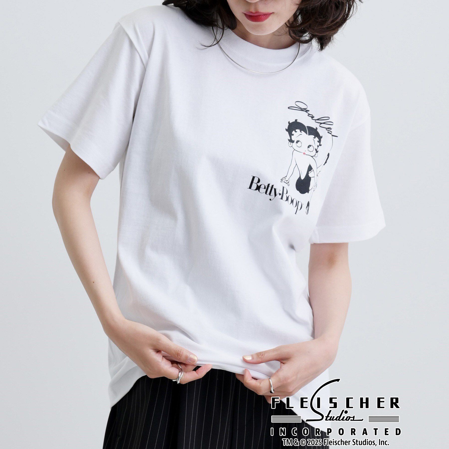 GALLEST「【Betty Boop(TM)】サイドプリントTシャツ」|Tシャツ・カットソー|