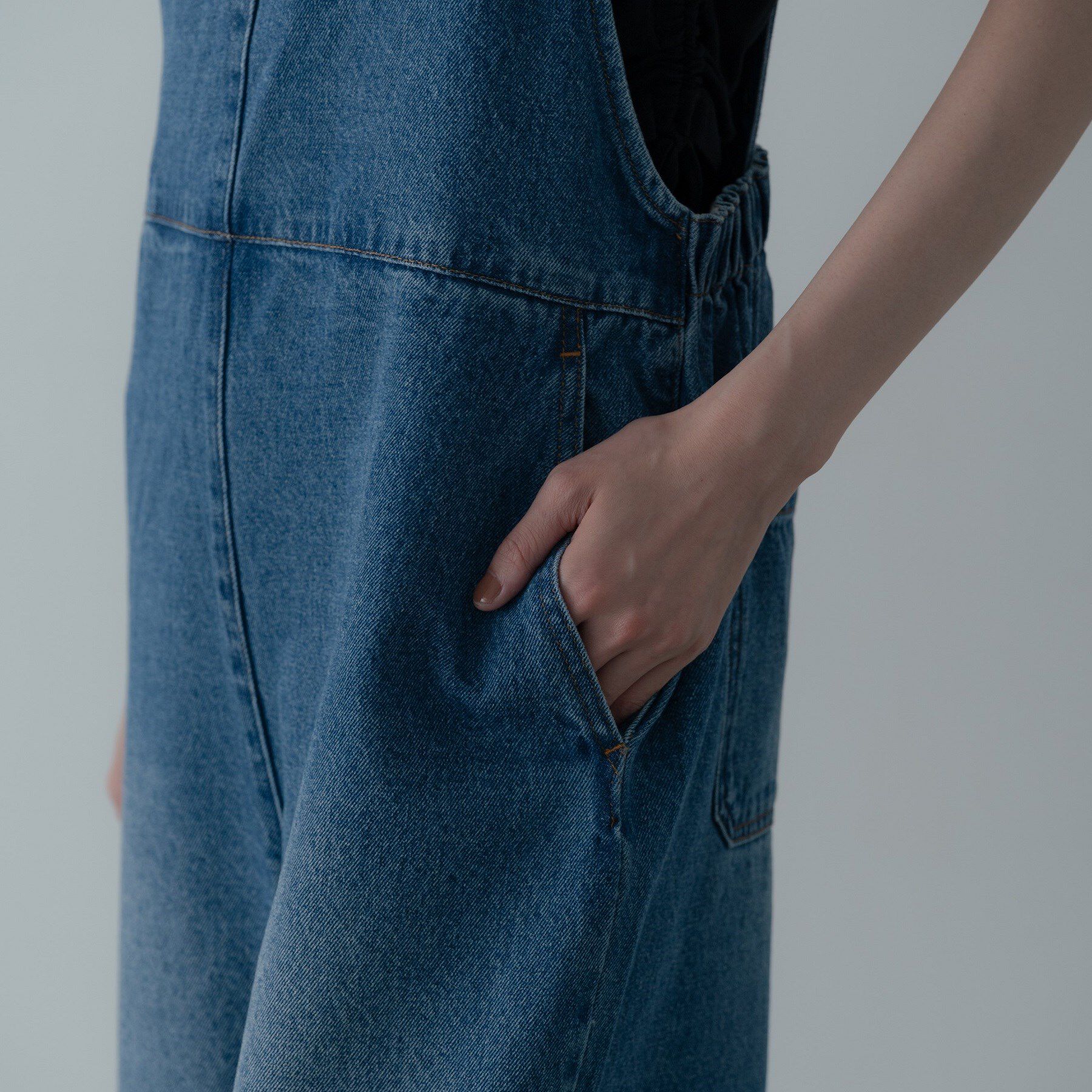 GALLEST「デニムサロペット」|オールインワン|