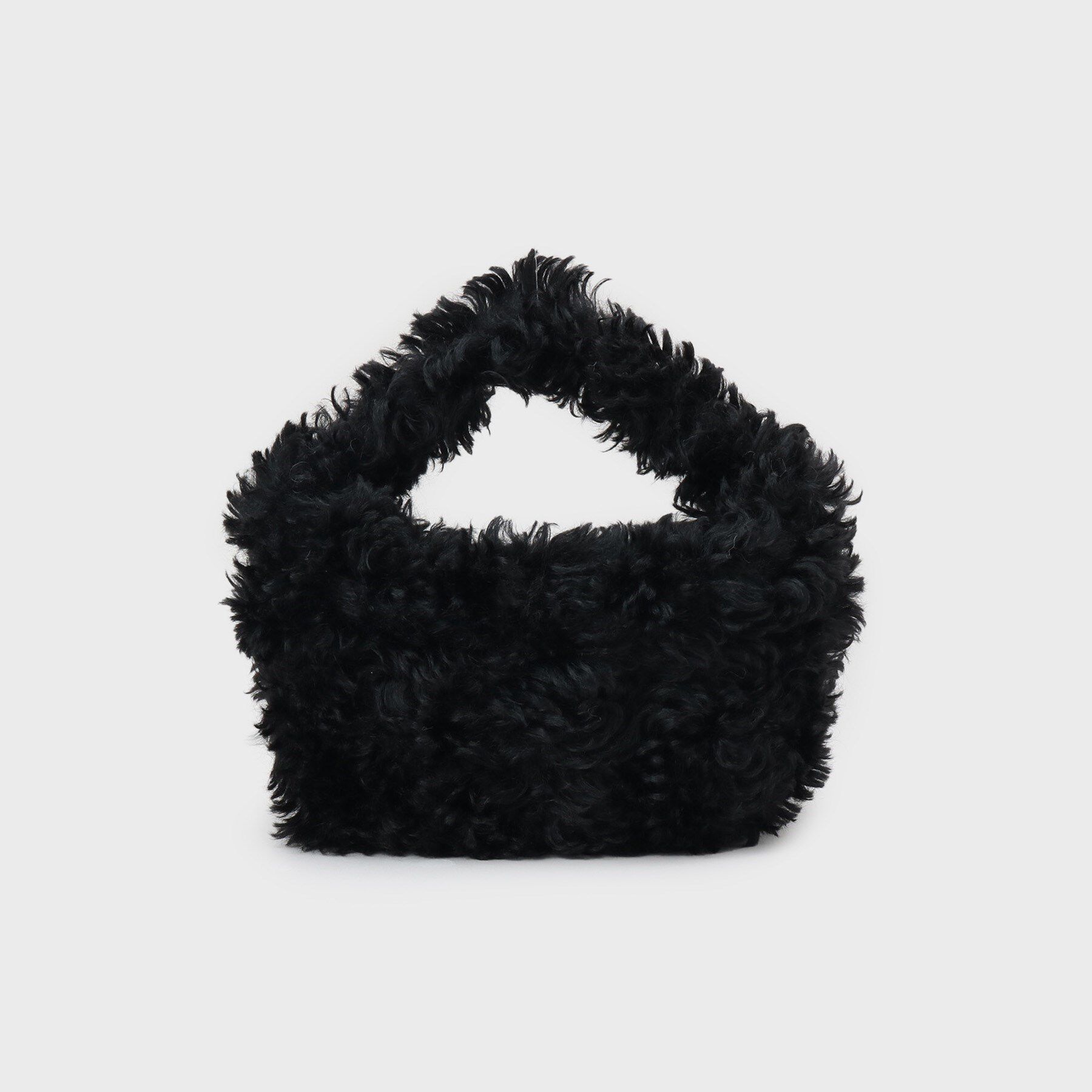 GALLEST「フェイクファーマイクロバッグ」|ハンドバッグ|