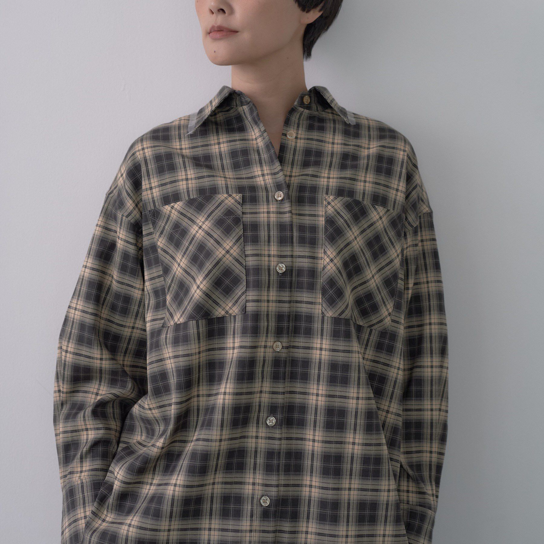 GALLEST「オンブレチェックシャツ」|シャツ・ブラウス|