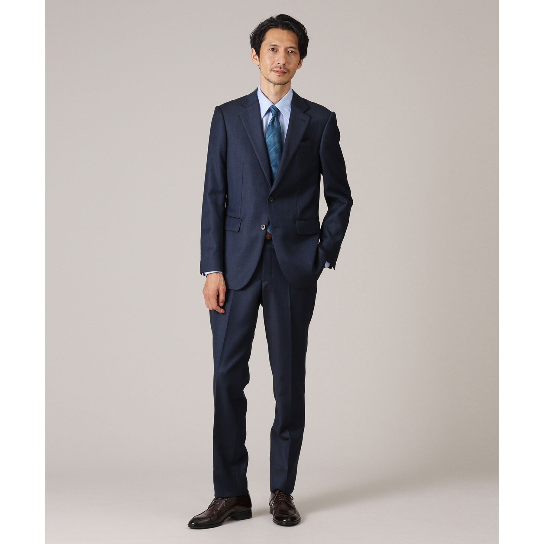 TAKEO KIKUCHI「シャイニーシャークピンヘッド スーツ/3ピース対応可」|スーツ|