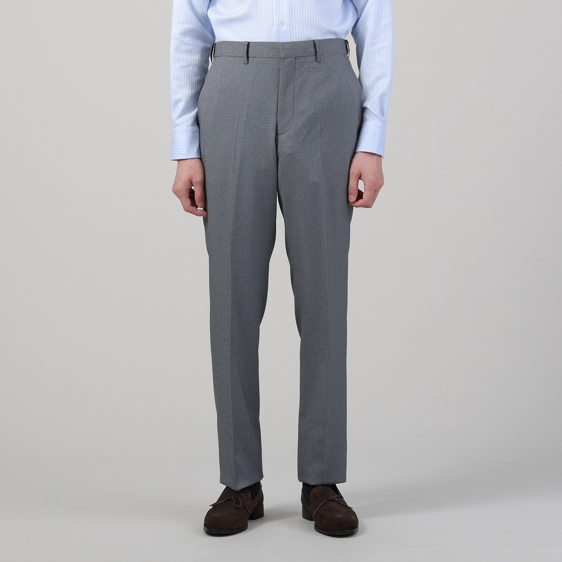 TAKEO KIKUCHI「【ON/OFF対応】メランジ シャークスキン ストレッチ パンツ / セットアップ」|その他|