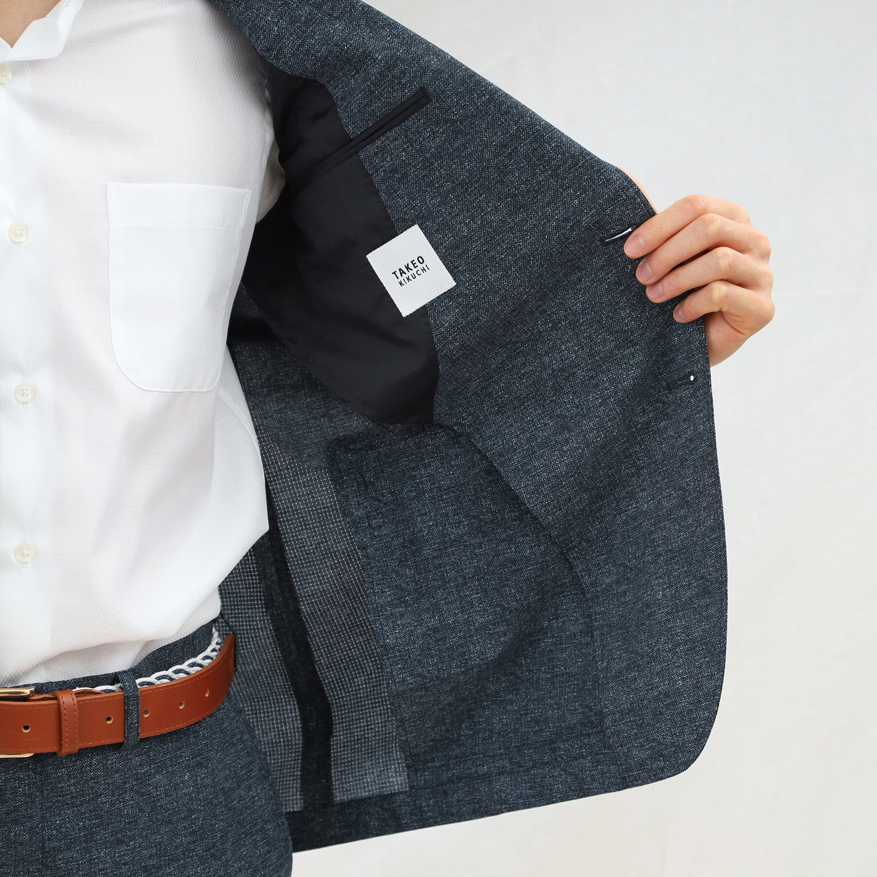 TAKEO KIKUCHI「【抗菌防臭】COOL DOTS（R）ドビープリント ジャケット」|テーラードジャケット|