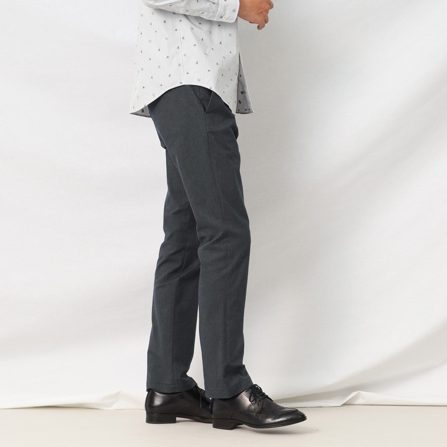 TAKEO KIKUCHI「【Made in JAPAN】播州織 ヘリンボン ストレート パンツ」|その他|