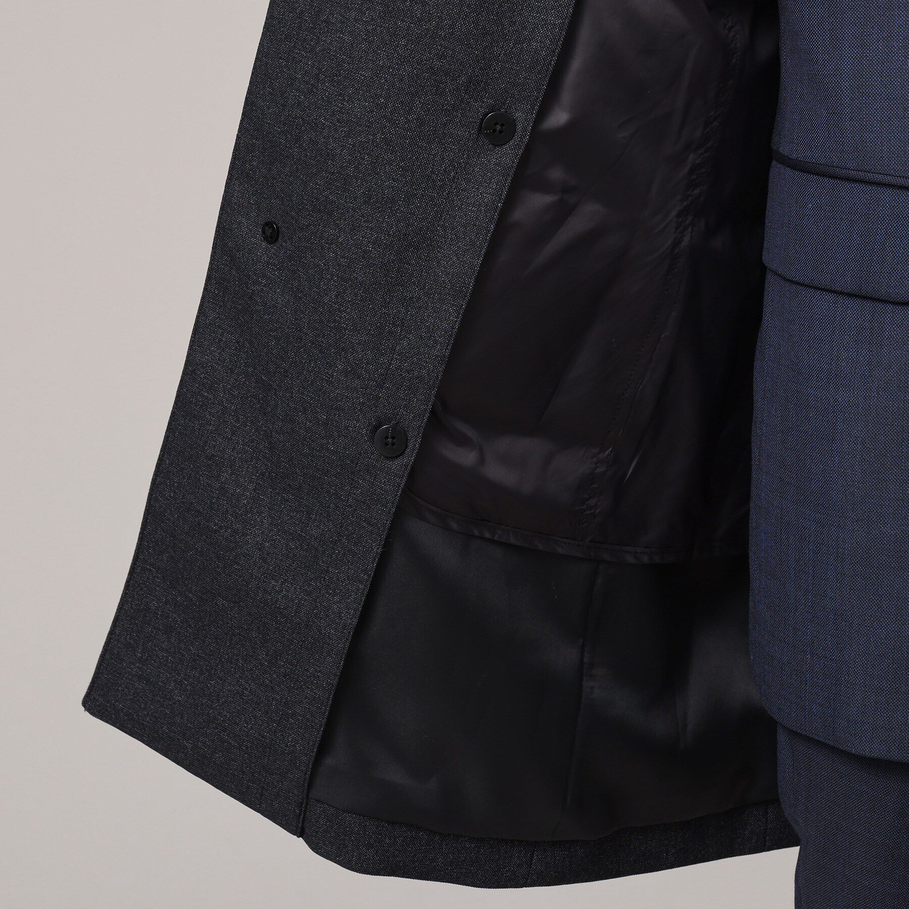 TAKEO KIKUCHI「【ダウンライナー付】メランジ スタンドカラー コート」|その他|