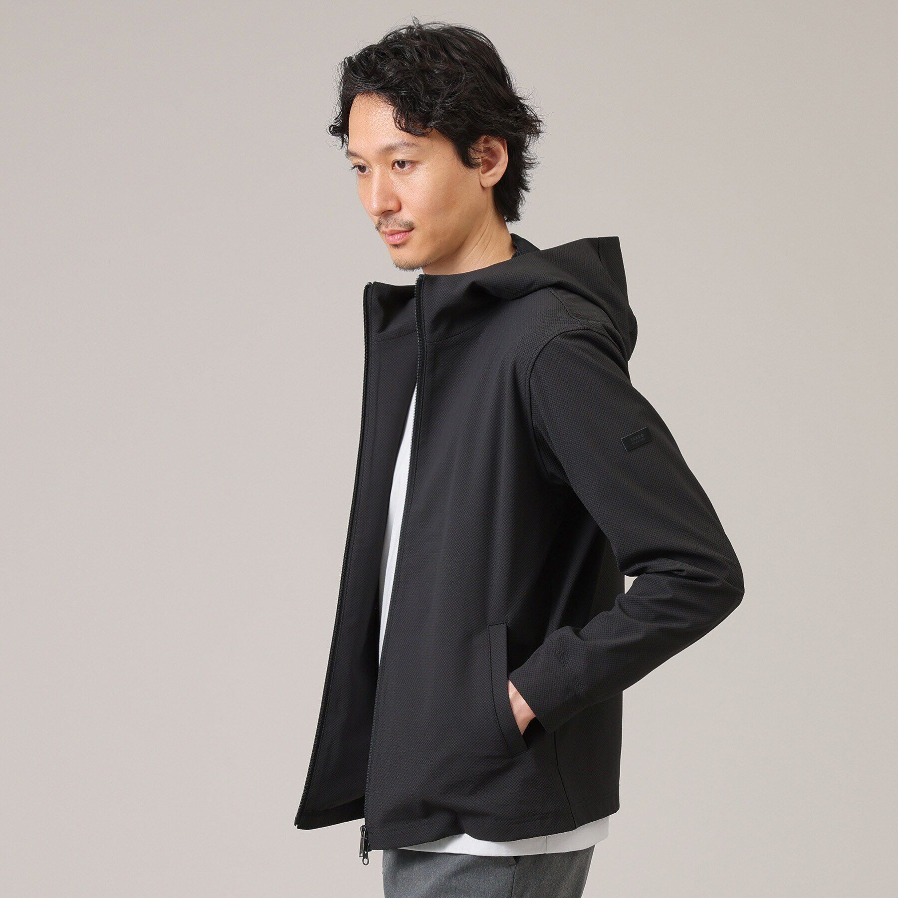 TAKEO KIKUCHI「トリコットメッシュ パーカー」|パーカー|