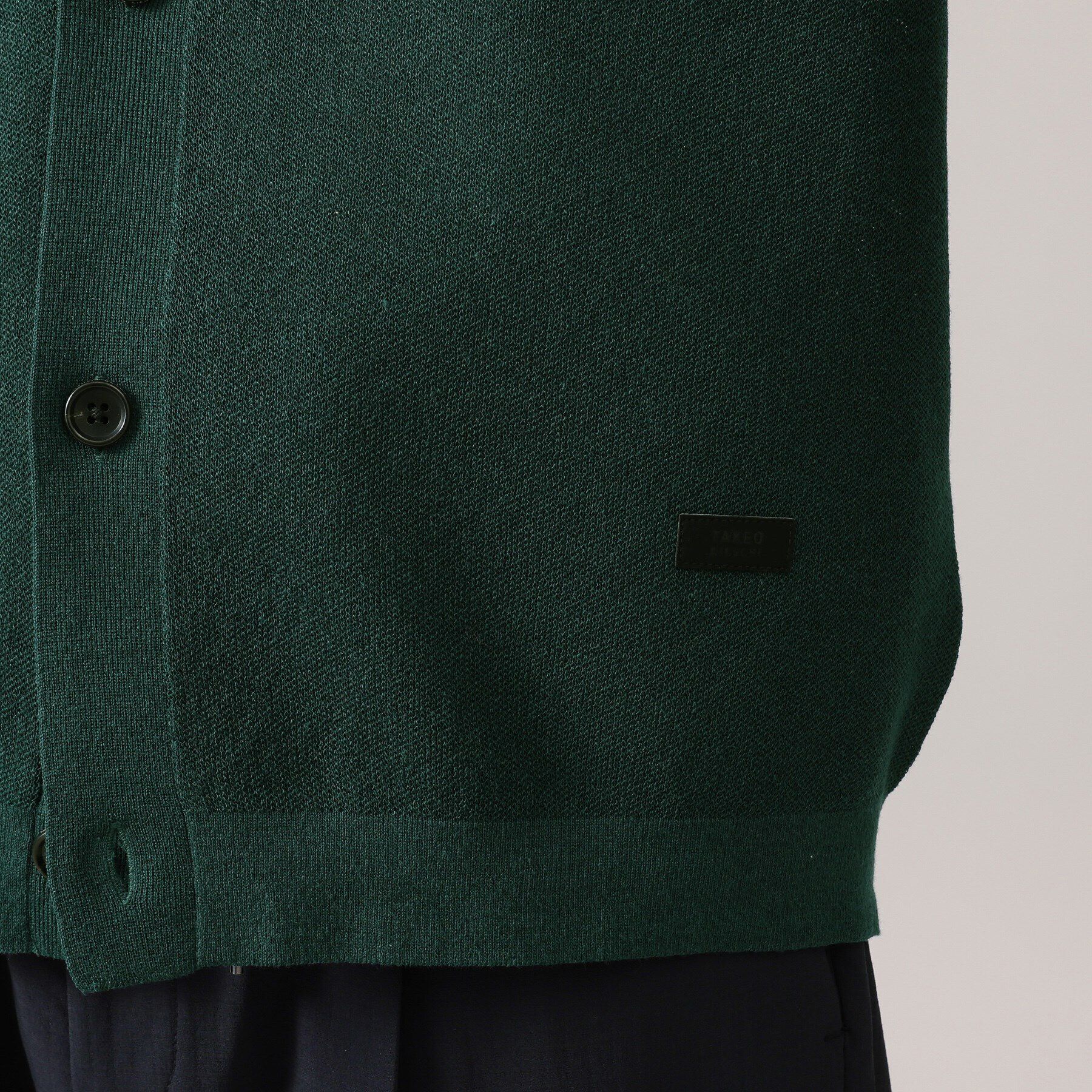 TAKEO KIKUCHI「5分袖 半袖 カーディガン」|カーディガン|