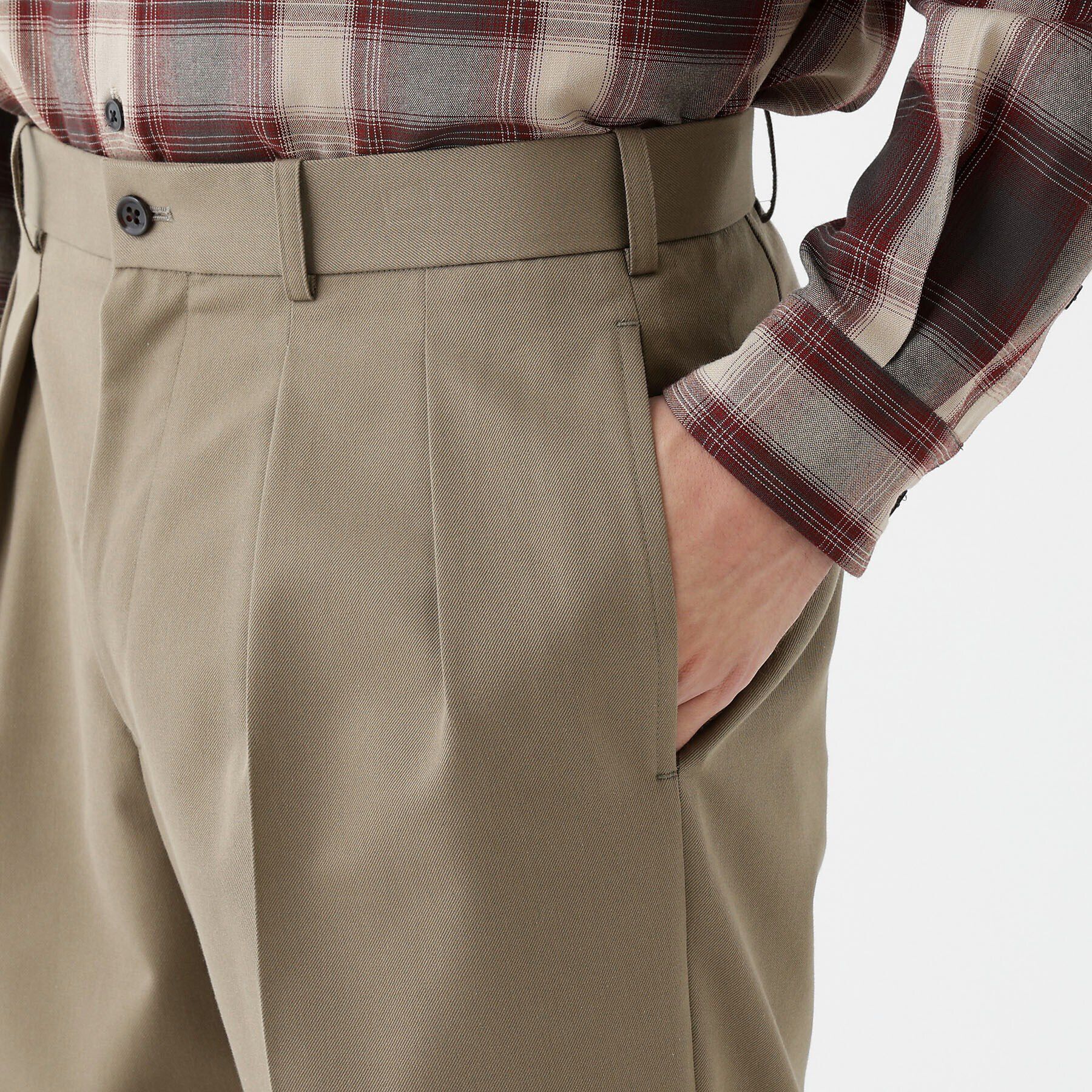 TAKEO KIKUCHI「【THE FLAGSHIP】コットンウール チノクロス パンツ」|その他|