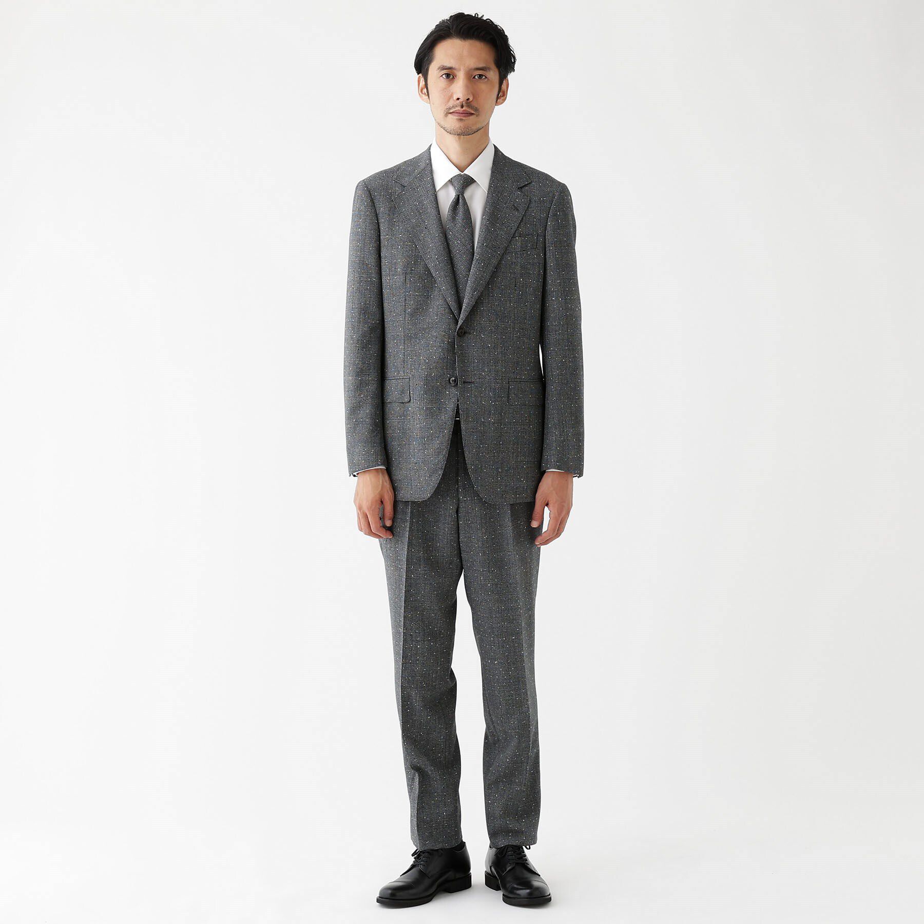 TAKEO KIKUCHI「【THE FLAGSHIP】ネップグレンチェック スーツ」|スーツ|