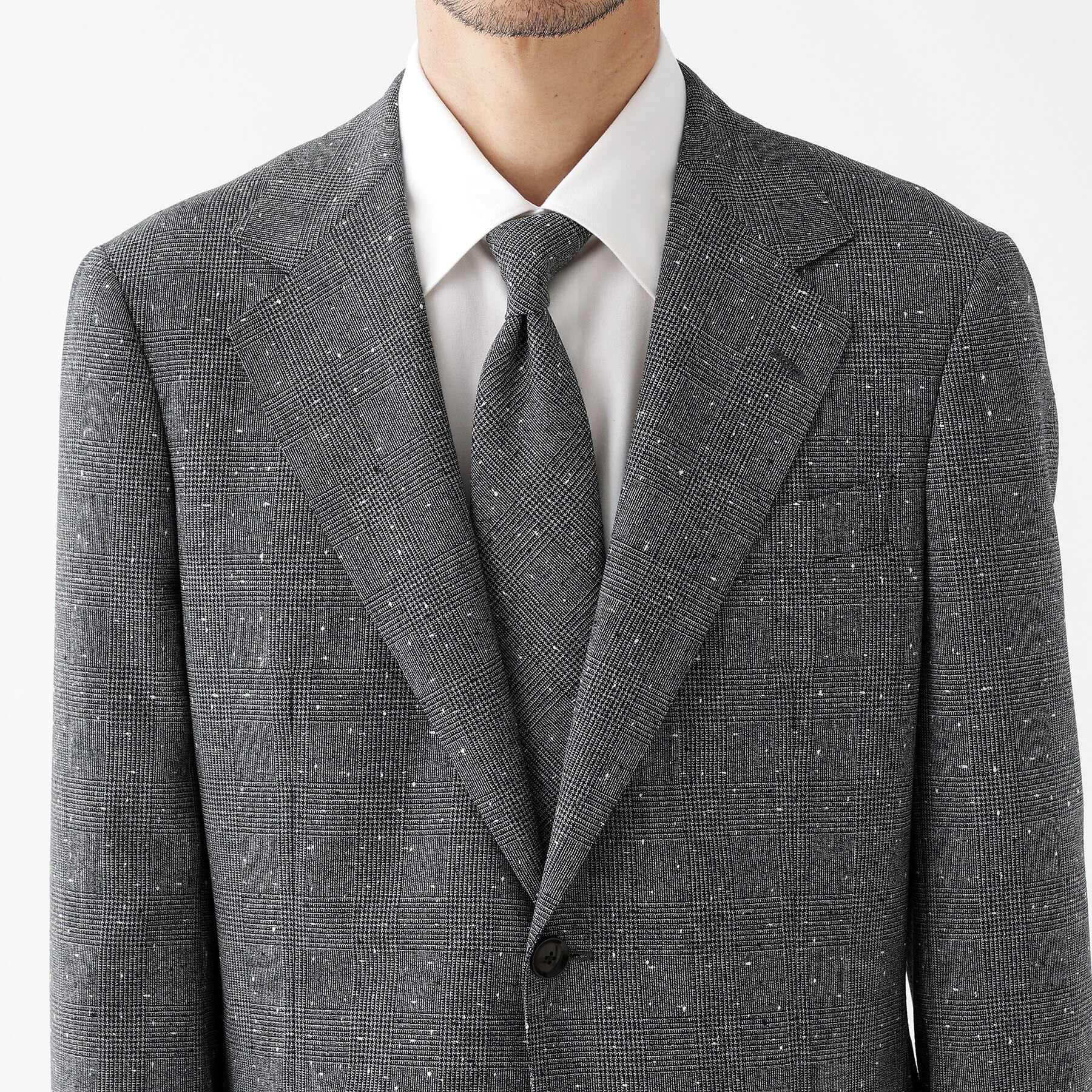 TAKEO KIKUCHI「【THE FLAGSHIP】ネップグレンチェック スーツ」|スーツ|