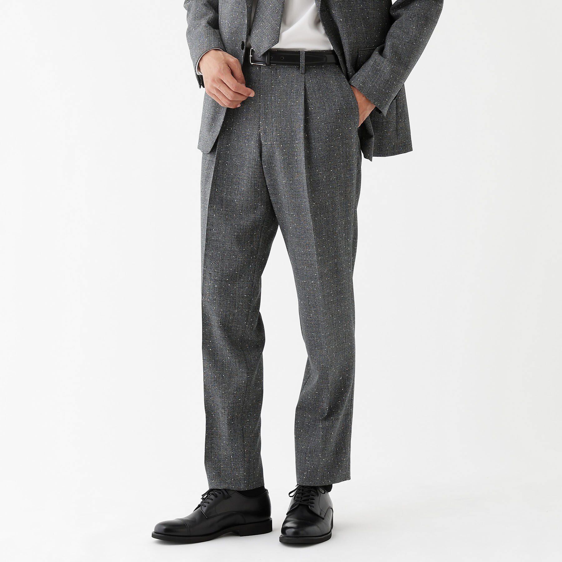 TAKEO KIKUCHI「【THE FLAGSHIP】ネップグレンチェック スーツ」|スーツ|