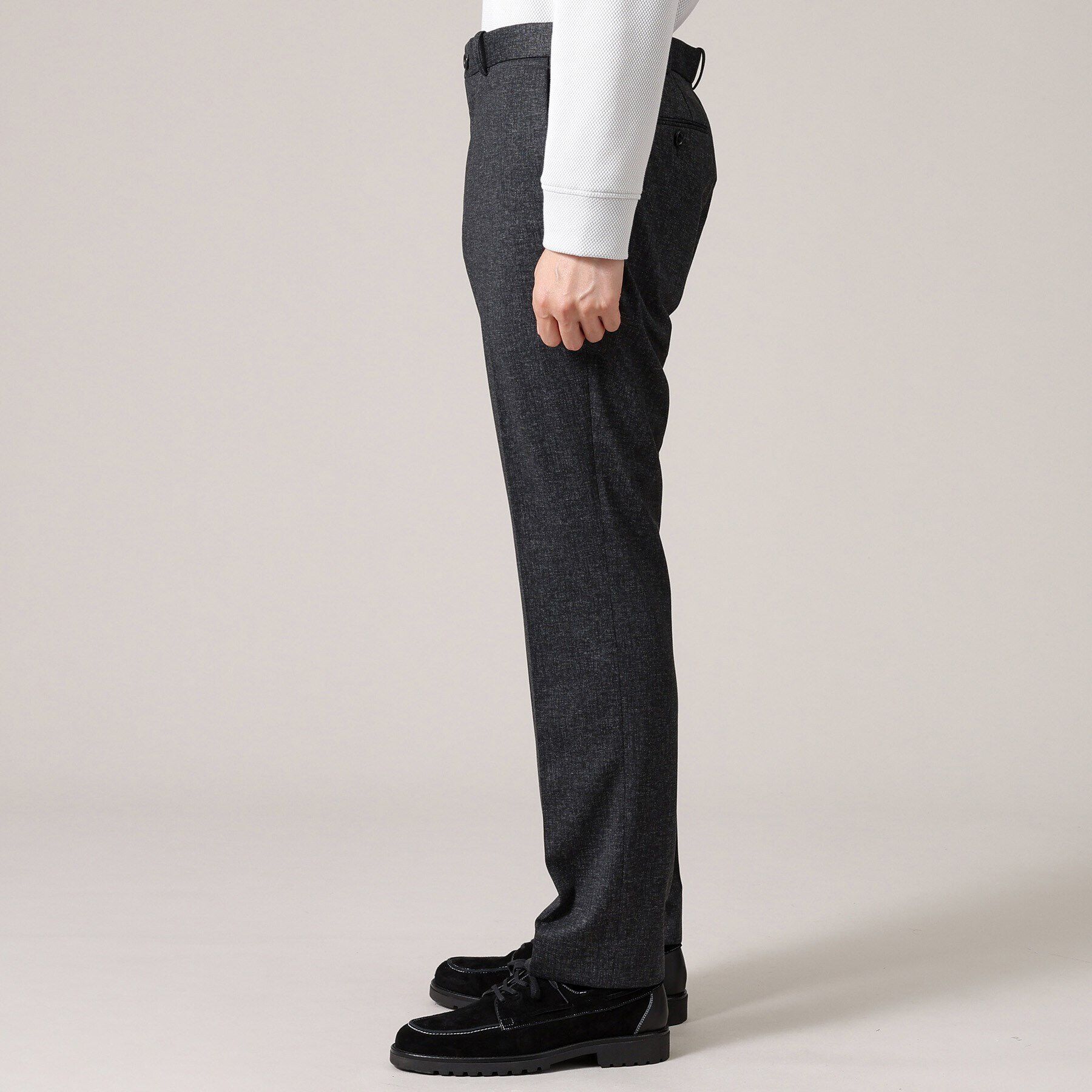 TAKEO KIKUCHI「【ONOFF対応】TRダブルニット ストレッチパンツ」|その他|