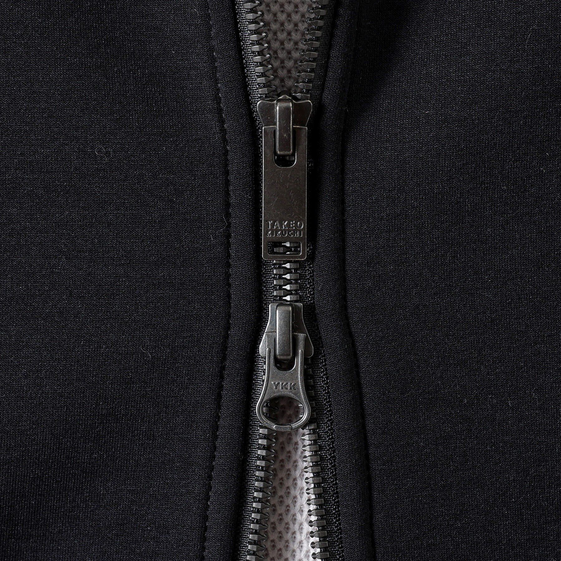 TAKEO KIKUCHI「【Made in JAPAN】ニットスリーブ ジップアップ パーカ」|パーカー|
