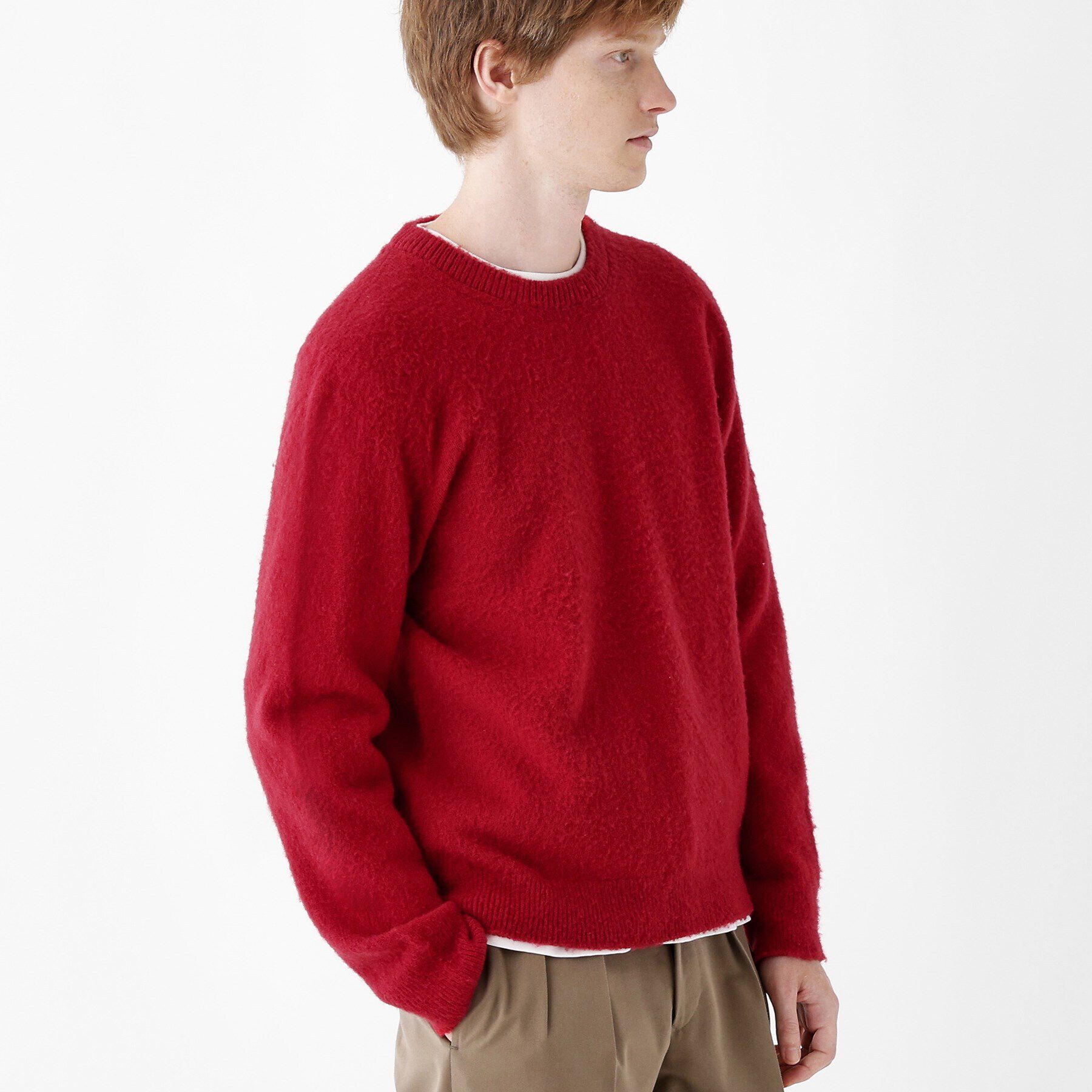 TAKEO KIKUCHI「【THE FLAGSHIP】シャギーニット プルオーバー」|ニット・セーター|