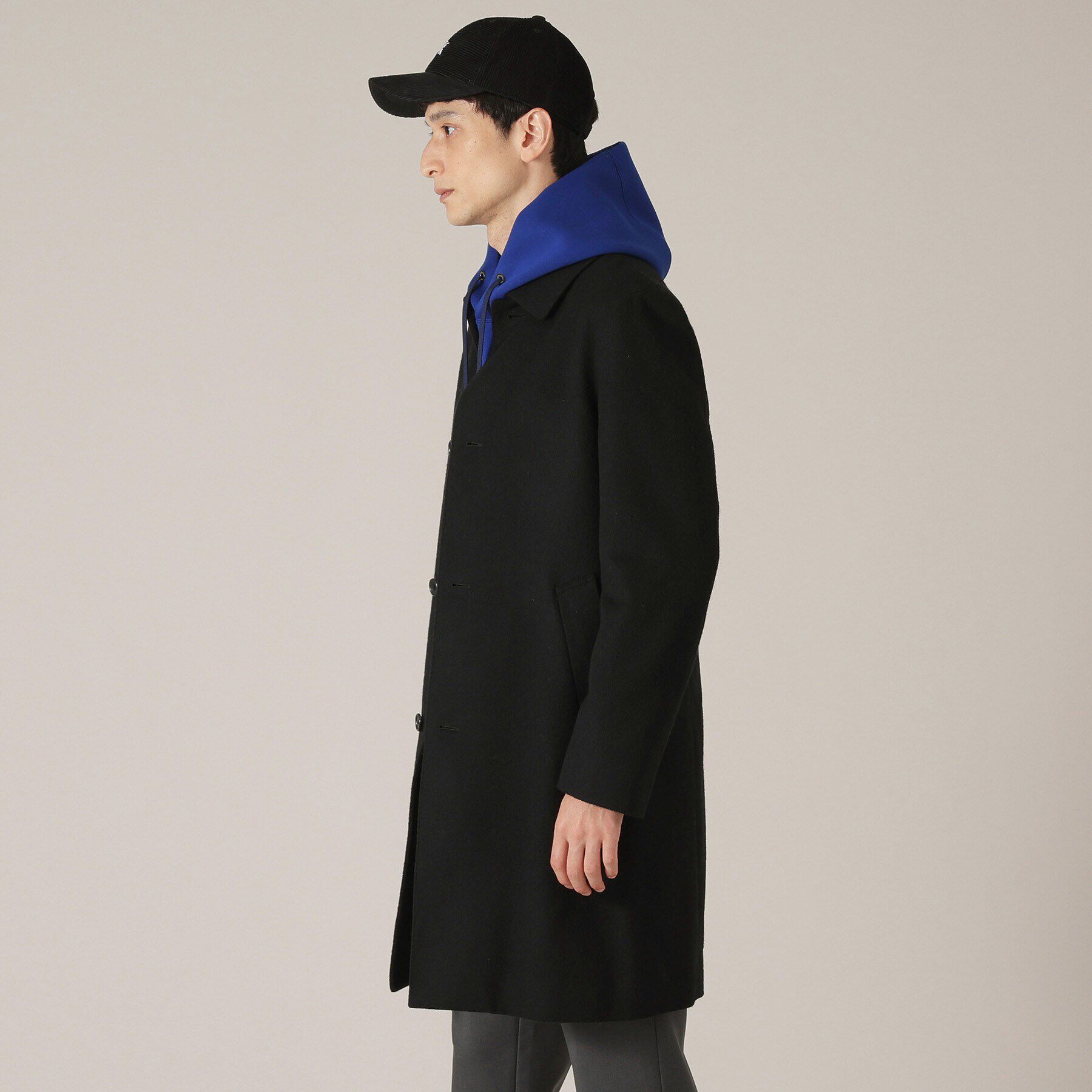 TAKEO KIKUCHI「【限定展開】ビーバー仕上げ ステンカラーコート」|ステンカラーコート|