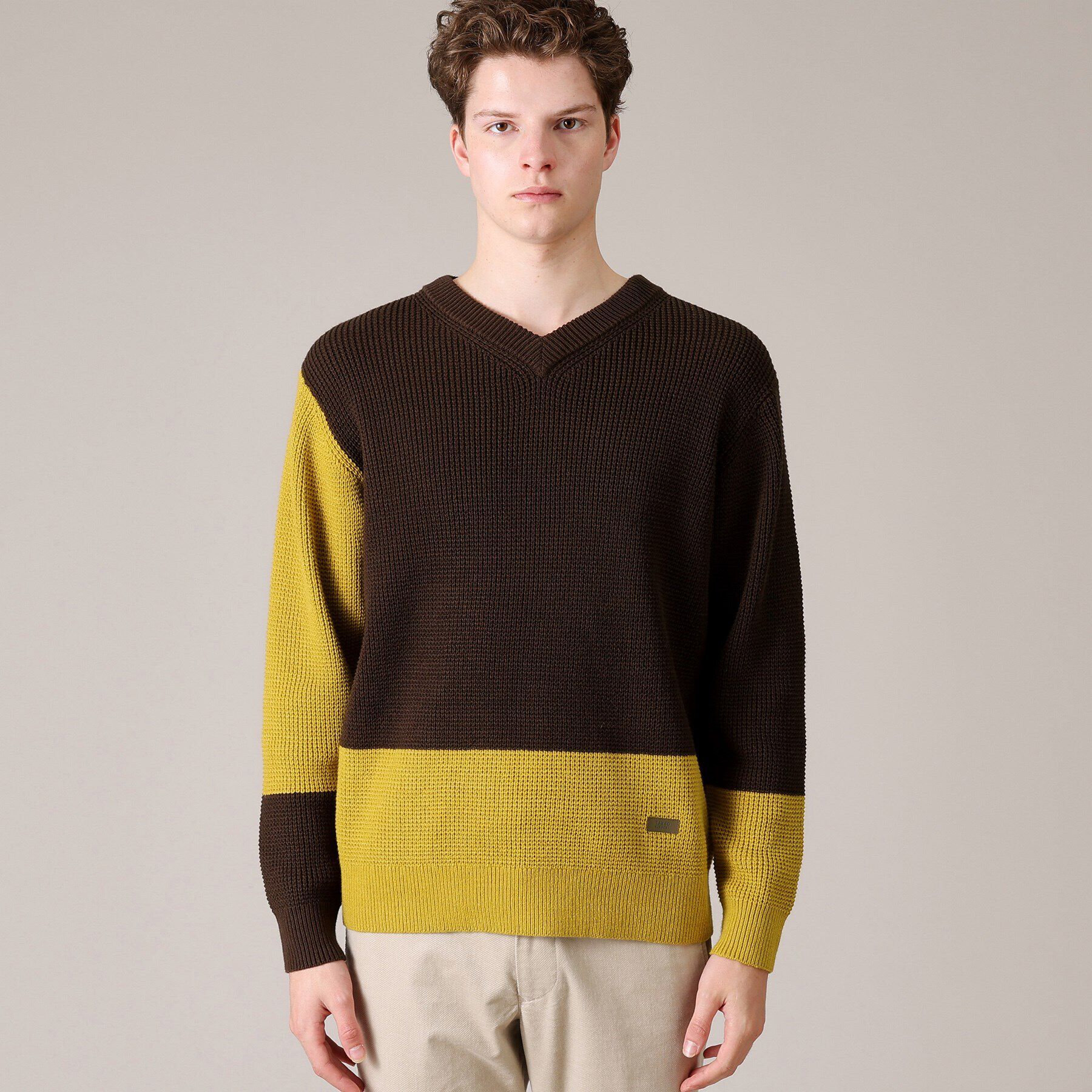 TAKEO KIKUCHI「ウィンターコットン混 プルオーバー ニット」|ニット・セーター|