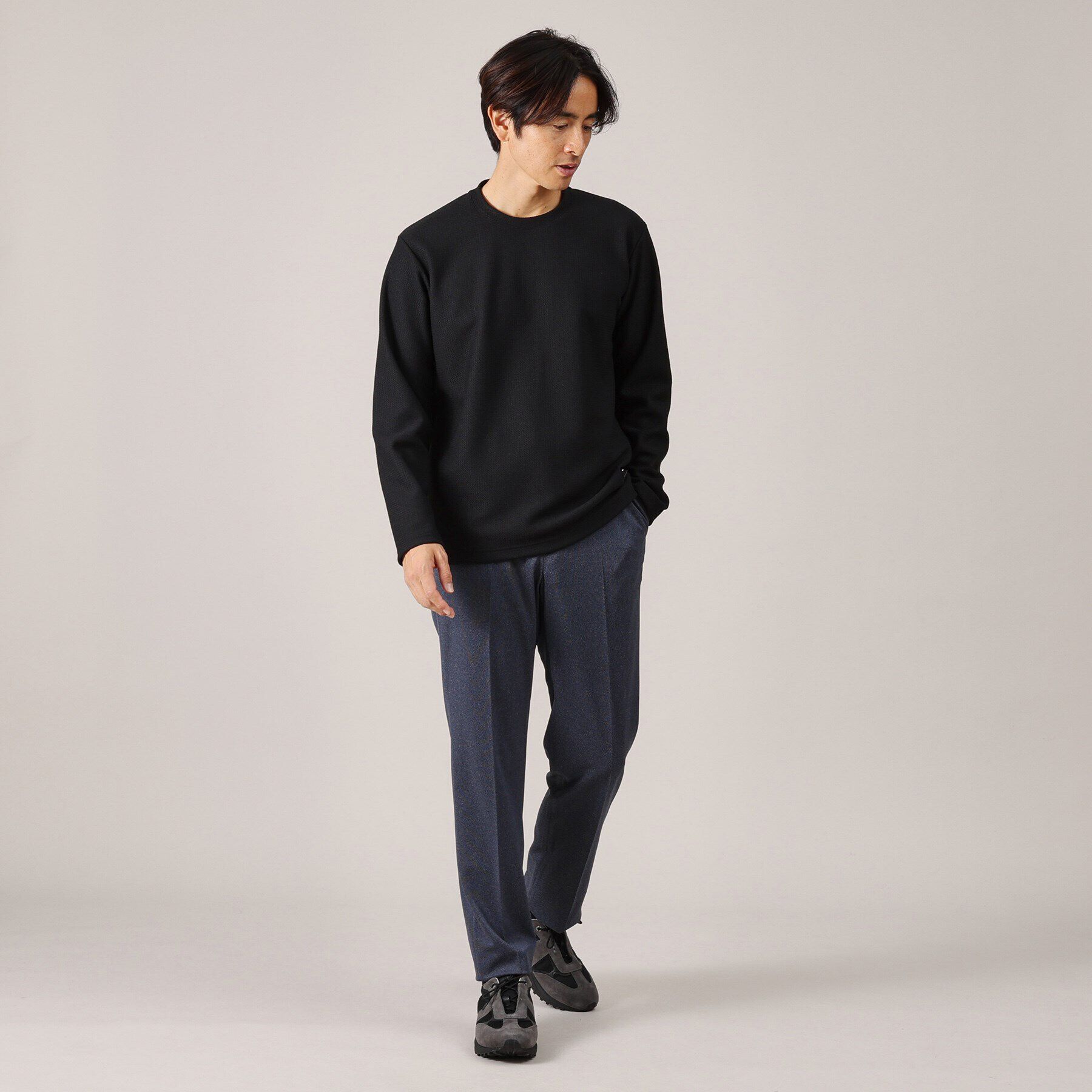 TAKEO KIKUCHI「尾州ラッセル プルオーバー」|Tシャツ・カットソー|