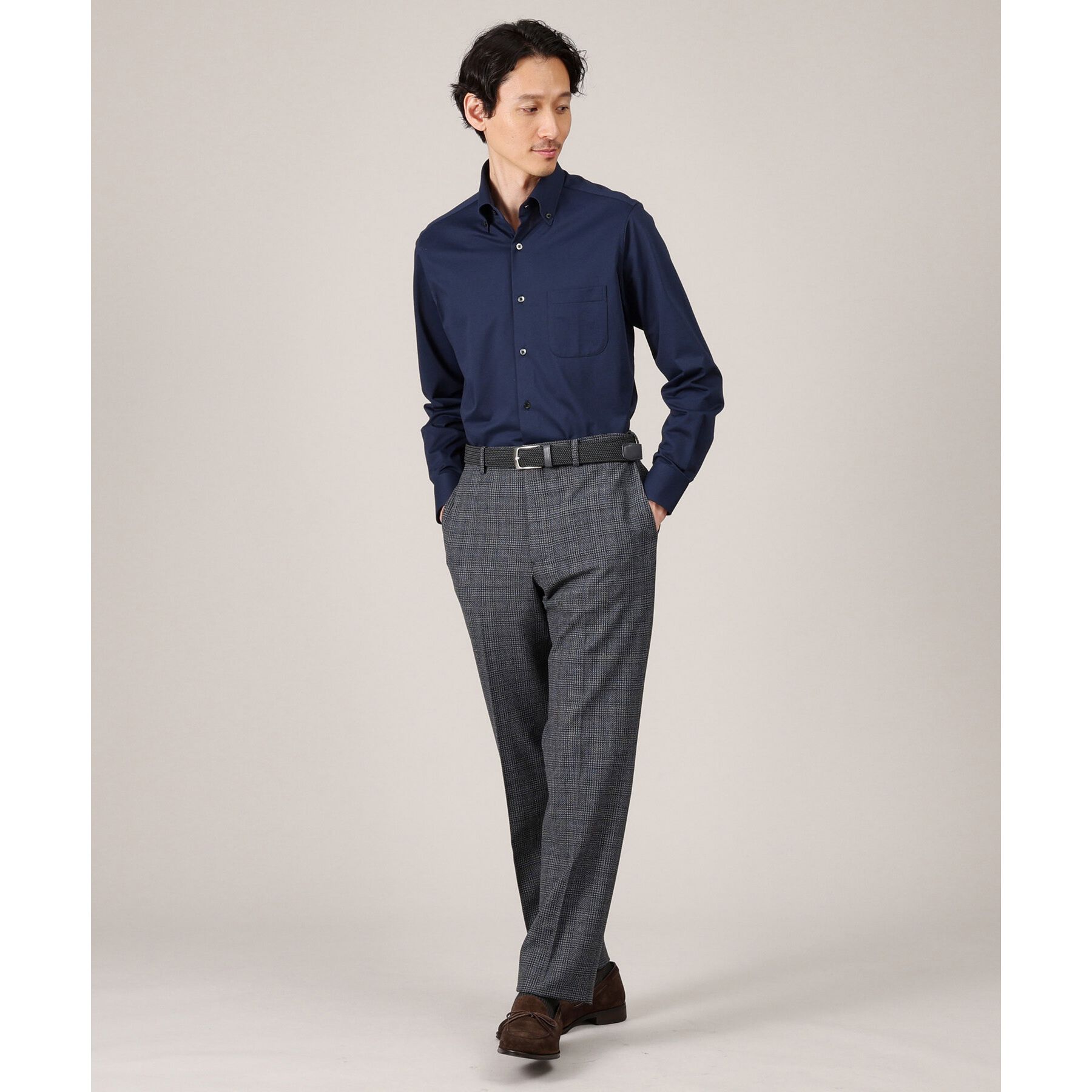 TAKEO KIKUCHI「【Made in JAPAN】ドモドソーラ ゴムメッシュベルト」|ベルト|