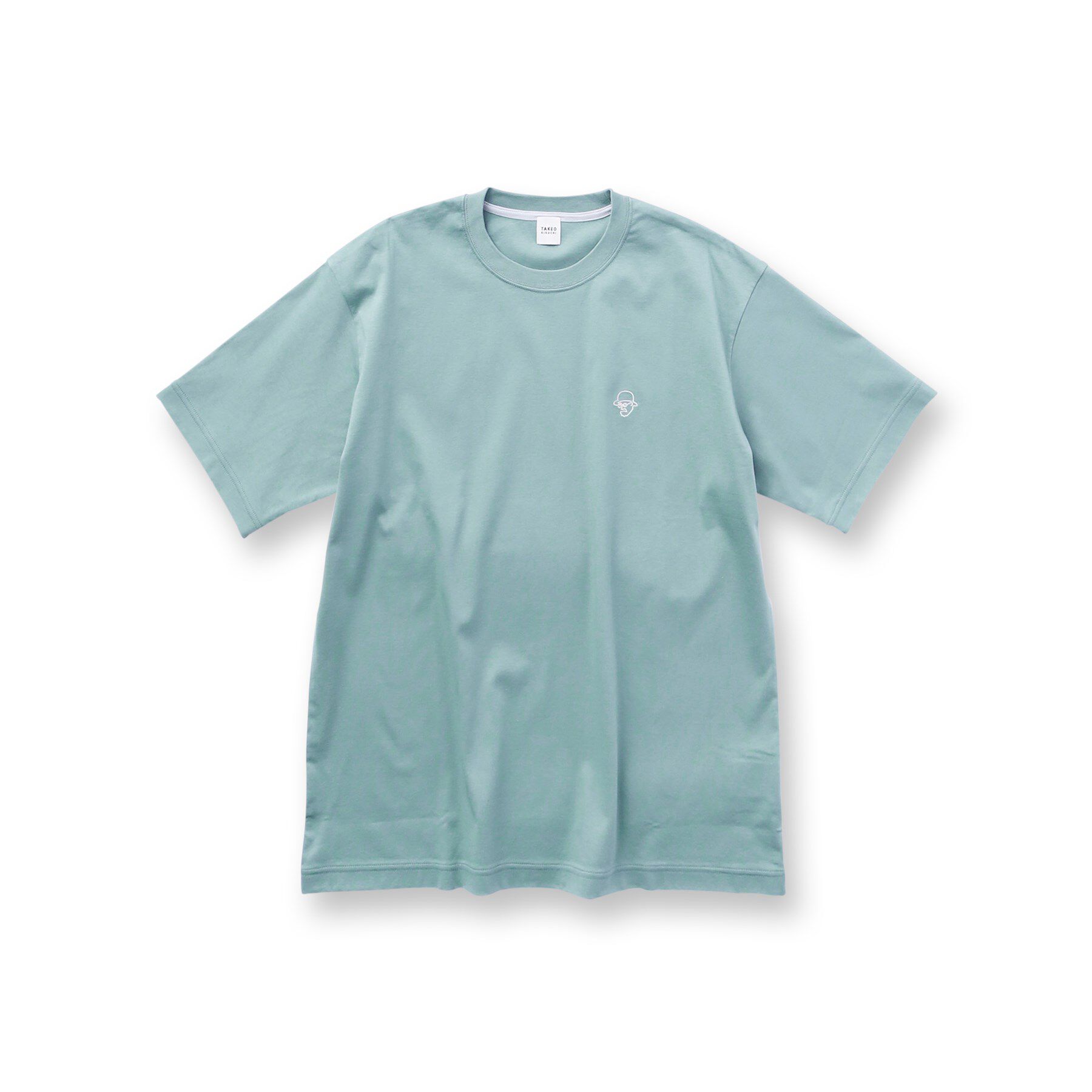 TAKEO KIKUCHI「ワンポイント カラー刺繍 Tシャツ」|Tシャツ・カットソー|