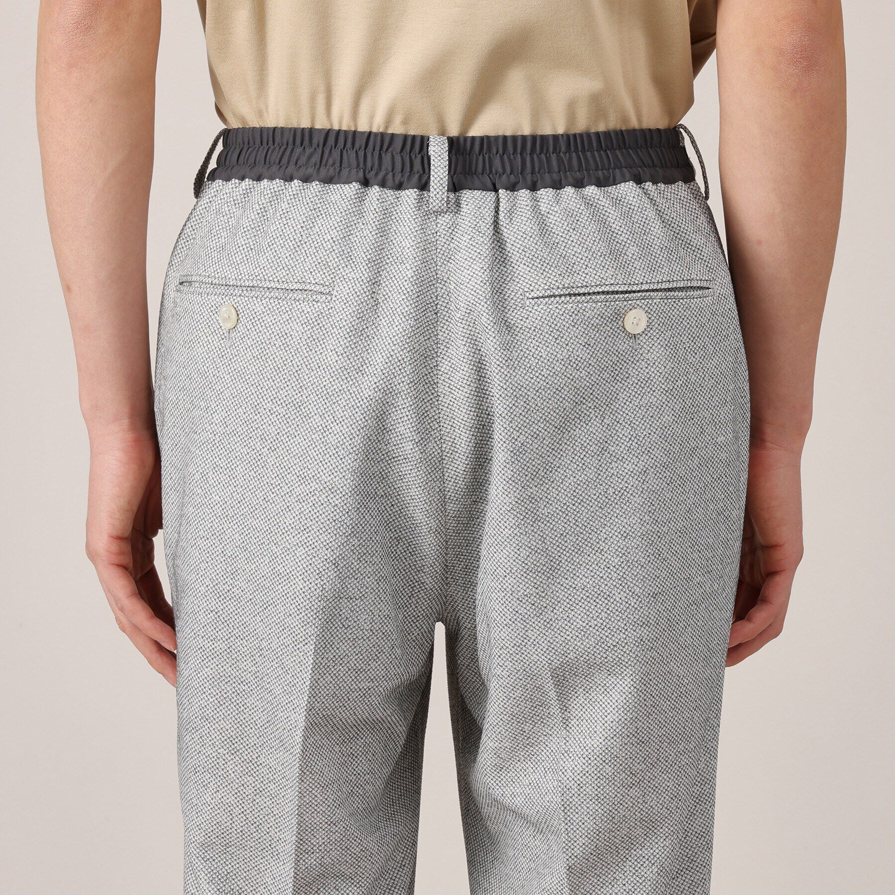 TAKEO KIKUCHI「【抗菌防臭】尾州リネン ドビーメッシュ イージーパンツ」|その他|