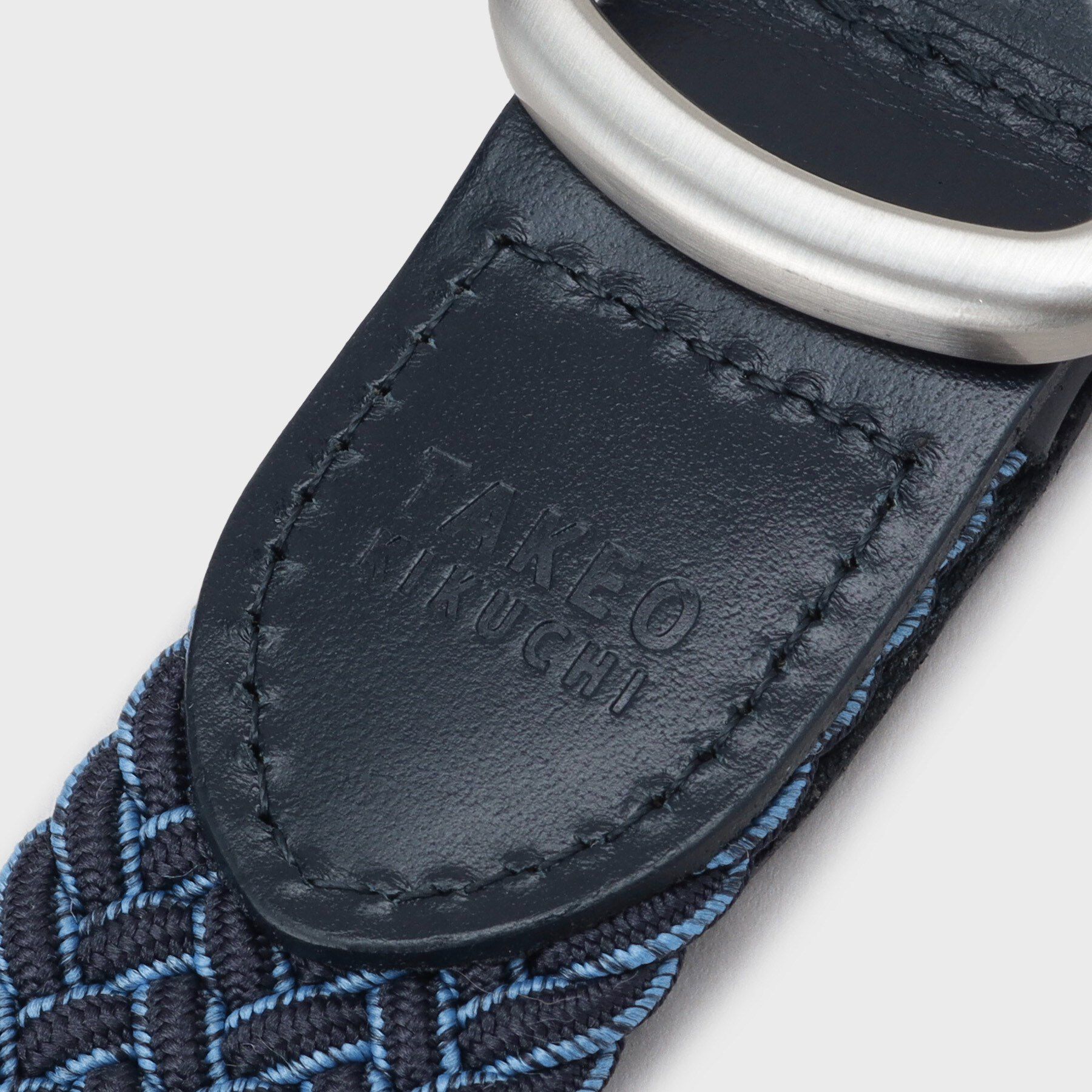 TAKEO KIKUCHI「メランジリバーシブルゴムメッシュベルト」|ベルト|