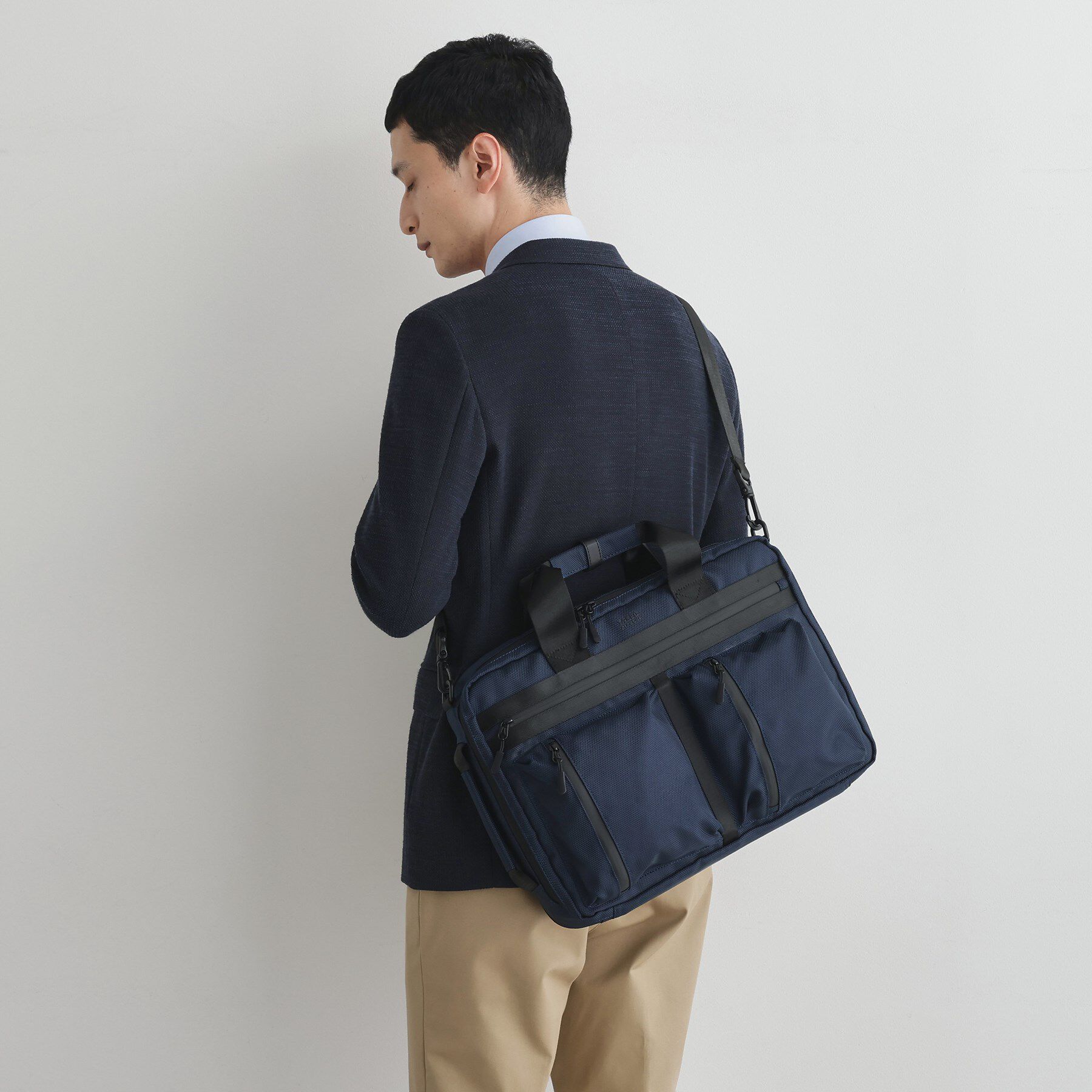 TAKEO KIKUCHI「【3WAY】ラージキャパシティ ブリーフバッグ」|ビジネスバッグ|