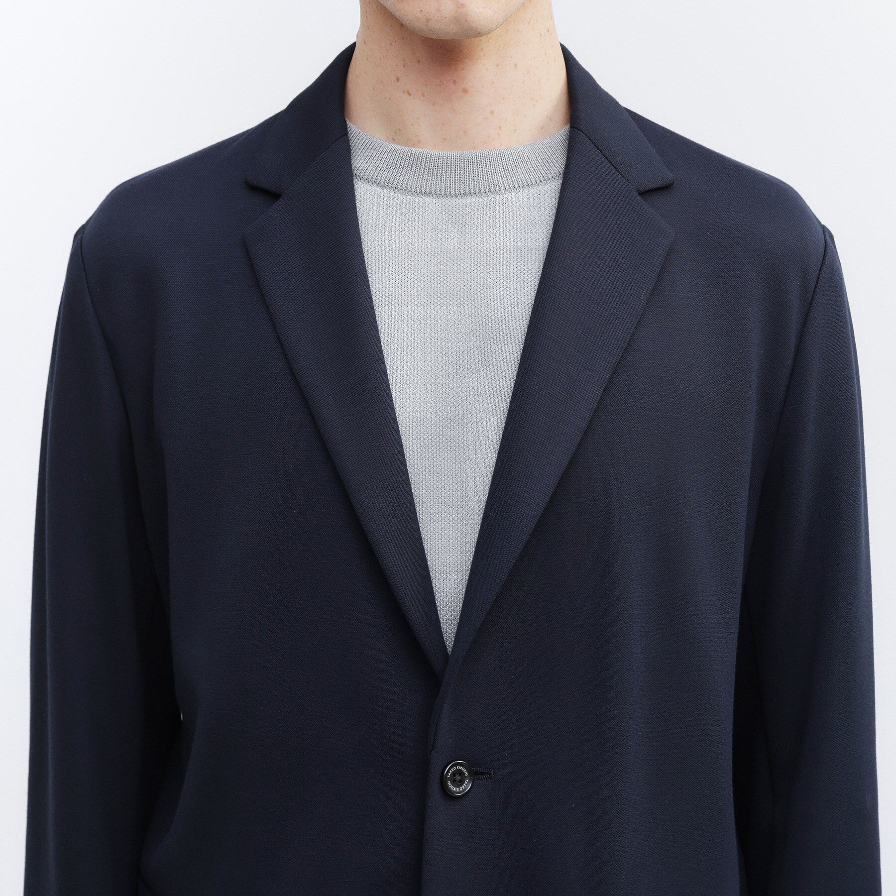 TAKEO KIKUCHI「【JUST ONE LAYER】ダウンファブリック テーラード ジャケット」|テーラードジャケット|