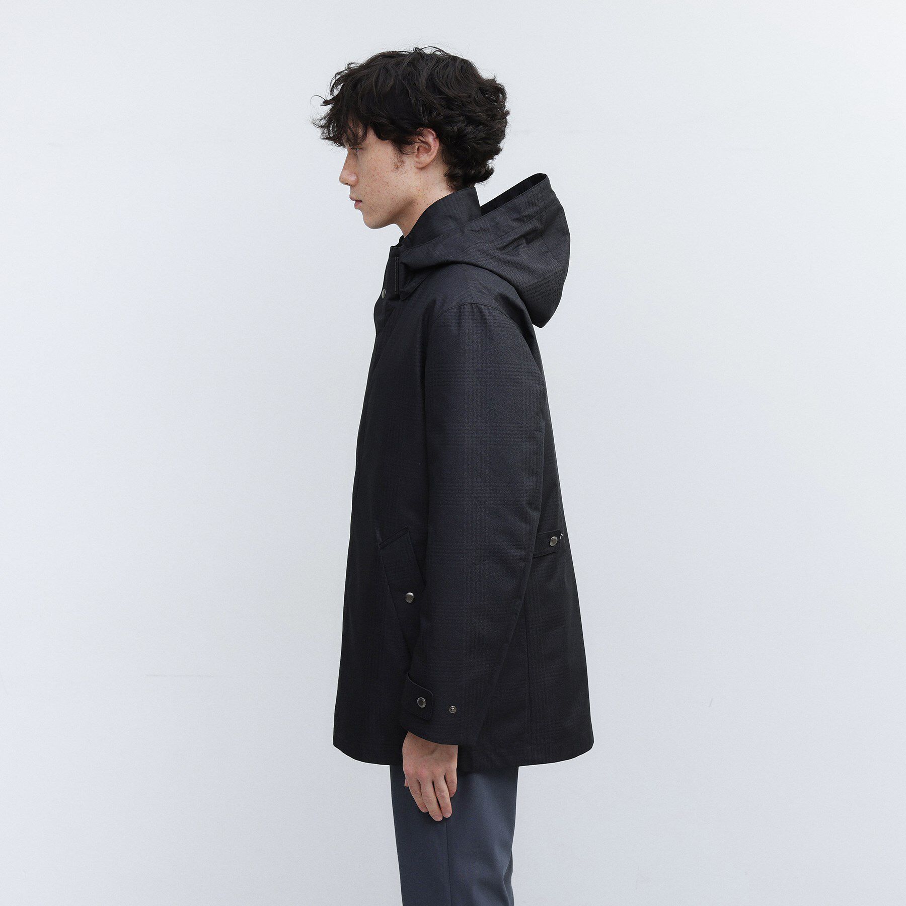 TAKEO KIKUCHI「【3WAY】グレンチェック ダウンライナー ブルゾン」|ブルゾン・スタジャン|