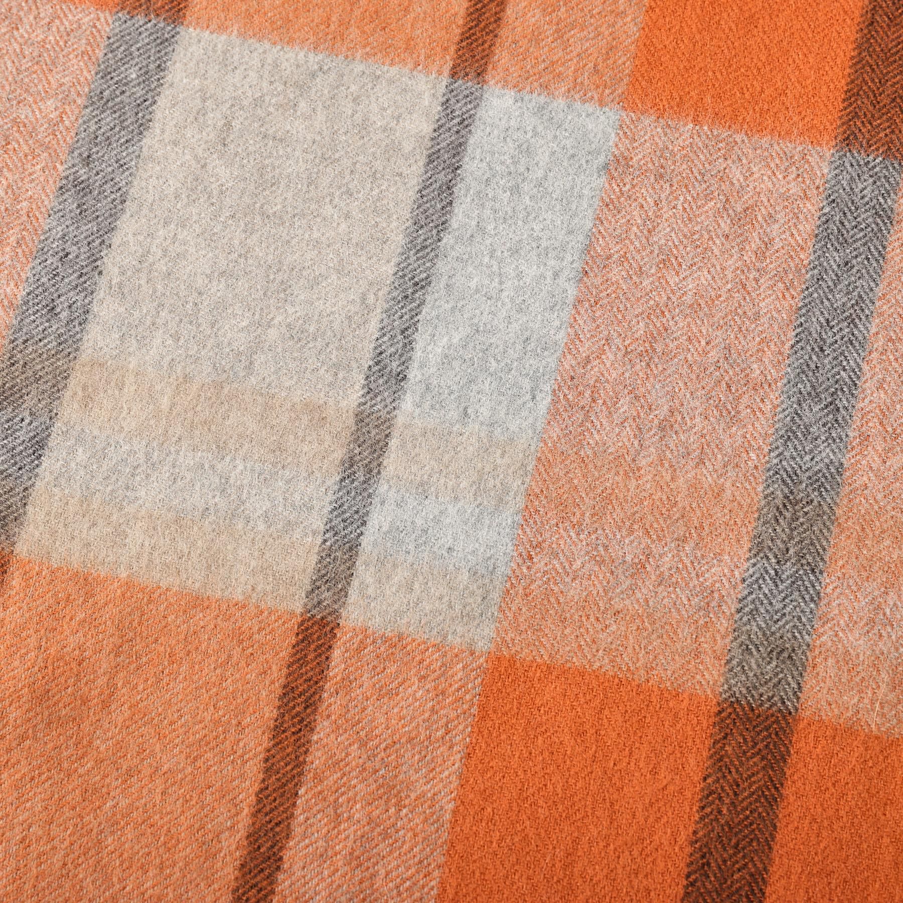 TAKEO KIKUCHI「チェックカシミヤマフラー」|ストール|